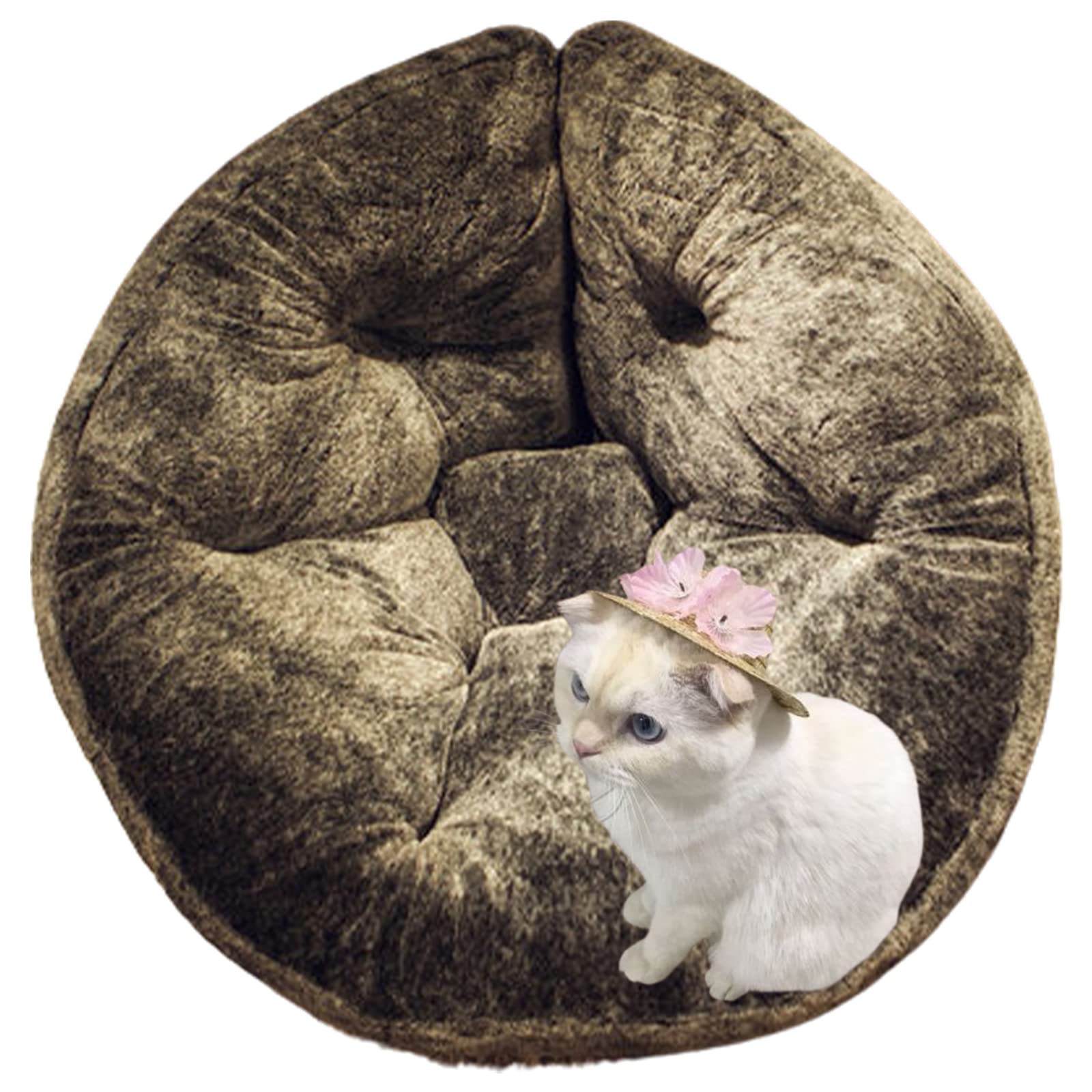 Thickened Swing Hanging Basket Seat Cushion - Premium Egg Hammock Chair Pad for Outdoor Patio, Garden & Backyard (Gray, Size 1) - Perfect for Relaxing, Reading & Sunbathing