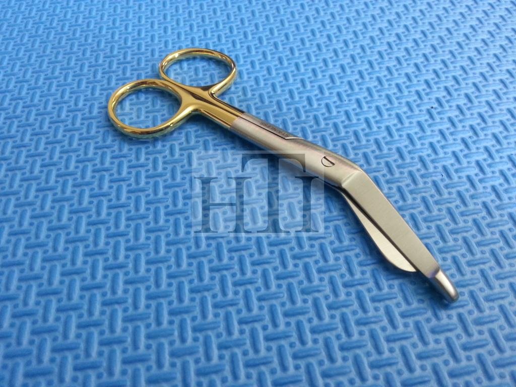 Premium O.R. Grade Gold Handle SuperCut Lister Bandage Scissors 4.5