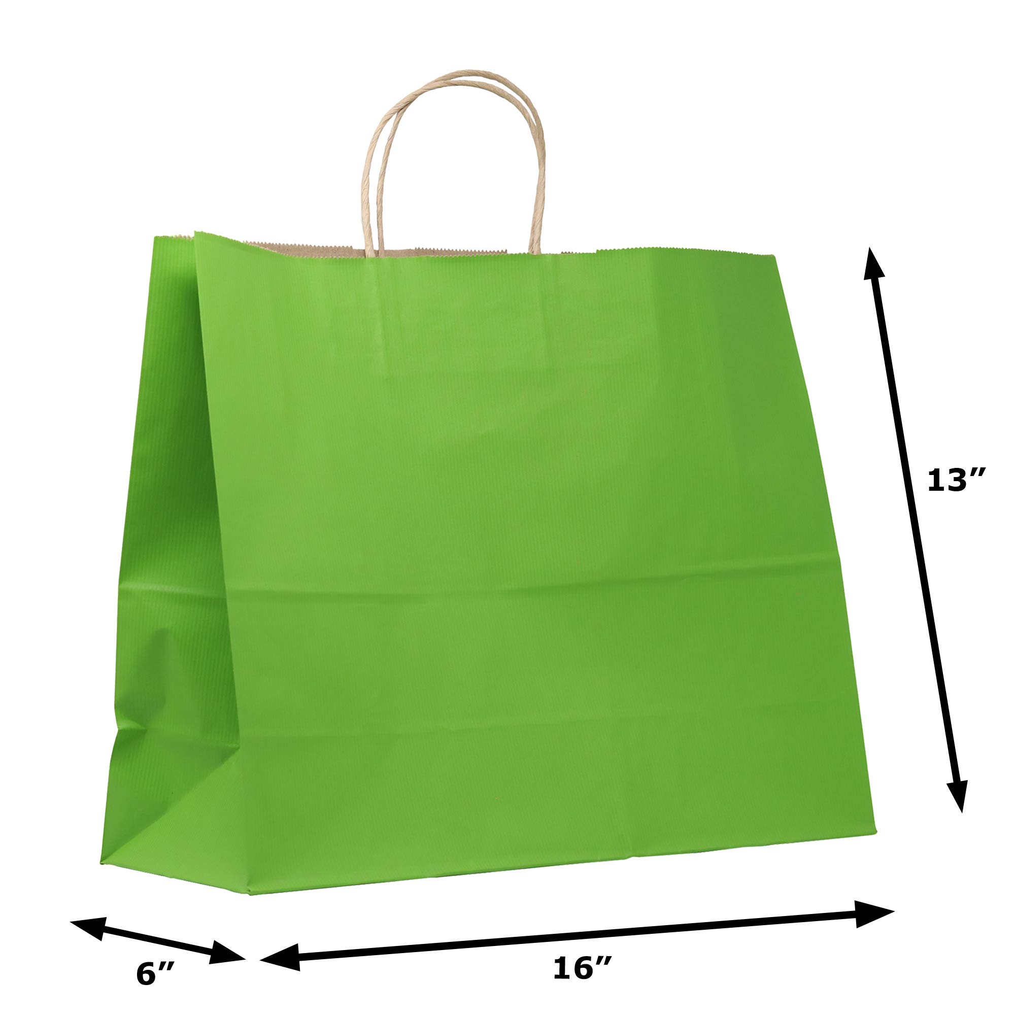 Eco-Friendly Kraft Paper Tote Bags - 16
