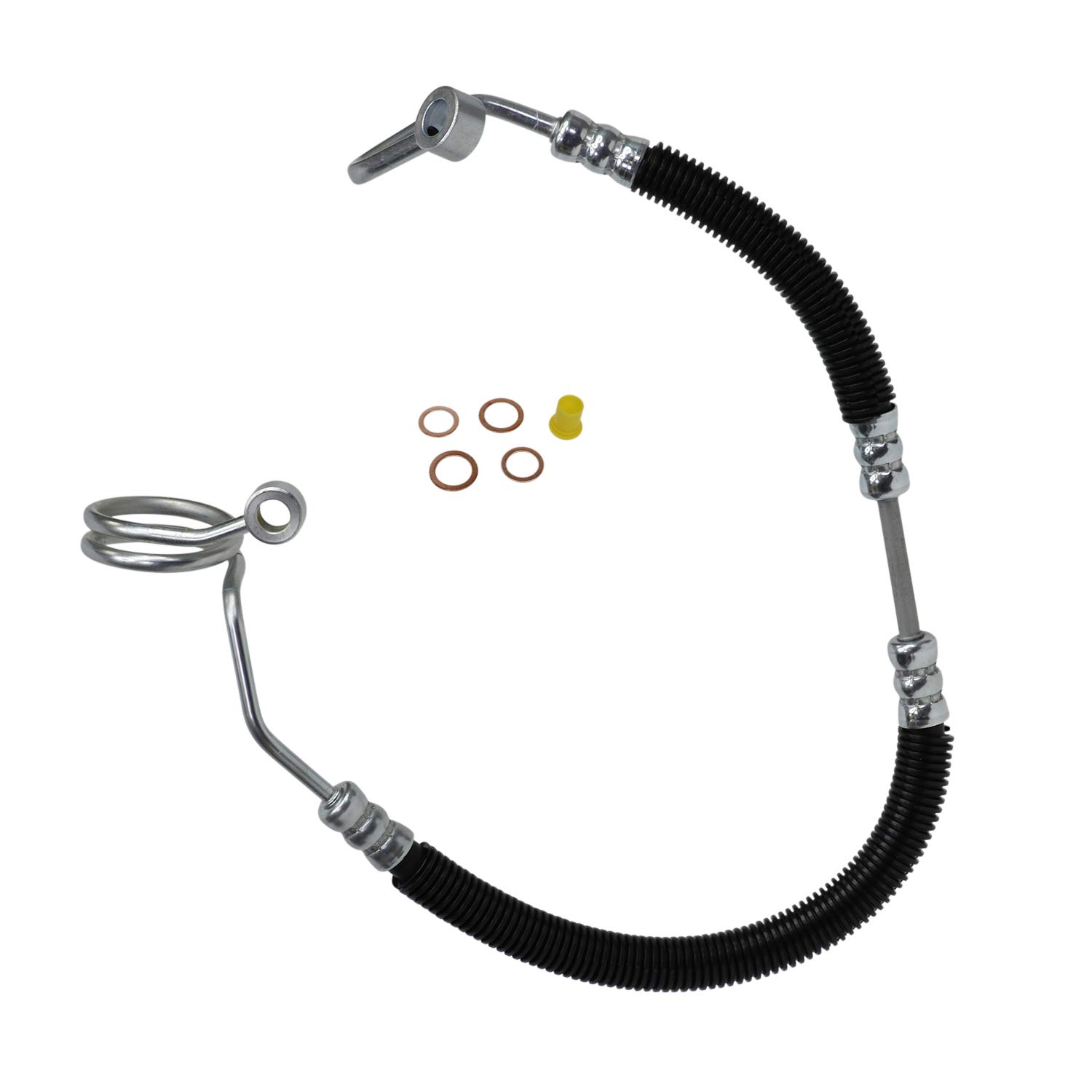 Edelmann 80795 Power Steering Pressure Line Hose Assembly - High-Quality Replacement for Smooth Steering | Perfect for Ford, Chevy, Dodge & More | DIY Auto Repair & Maintenance