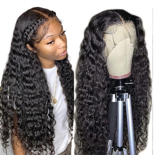 Frontal wigs human hair