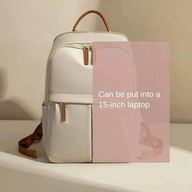 Durable Waterproof Women's Laptop Backpack with High Capacity - Perfect for Work, Travel & College Commute