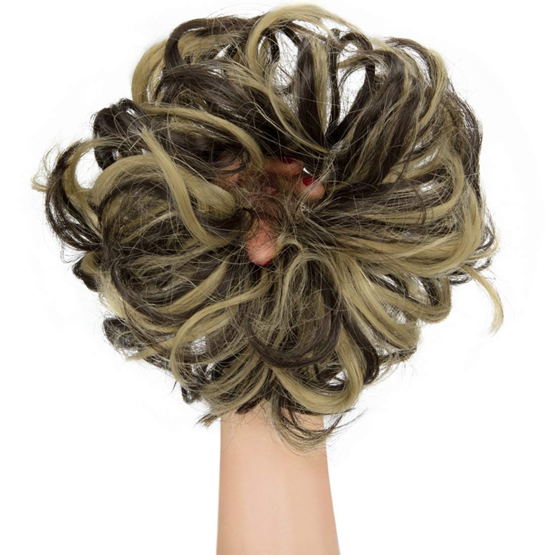 Messy Bun Hair Extensions - Soft Chignon Hairpiece for Updo & Ponytail | Perfect for Weddings, Parties & Everyday Styling