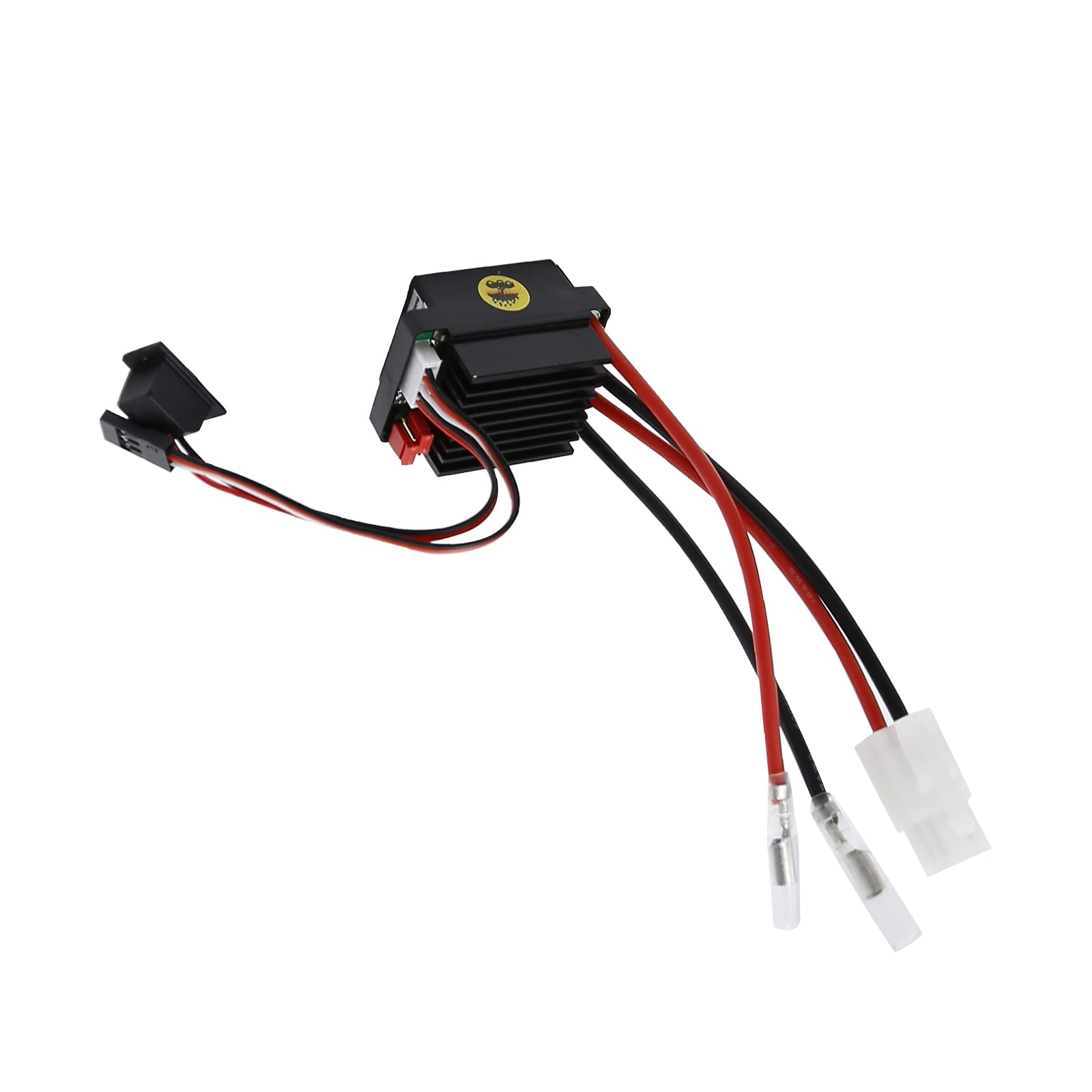 320A High Voltage Waterproof Brushed ESC for RC Cars, Buggies & Trucks - Durable Electronic Speed Controller for Off-Road Racing & Crawling