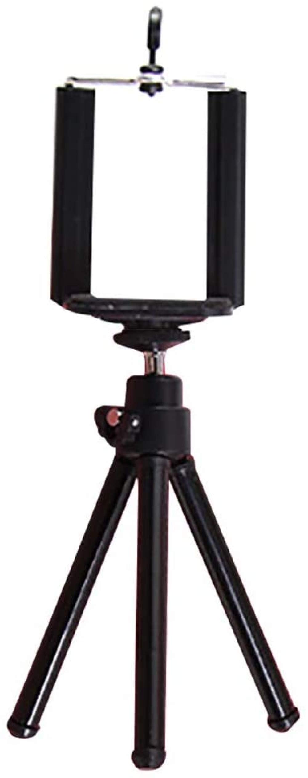 Professional Black Travel Tripod Stand for Digital & Mobile Phone Cameras - Lightweight, Portable & Adjustable for Outdoor Photography, Vlogging & Video Shooting