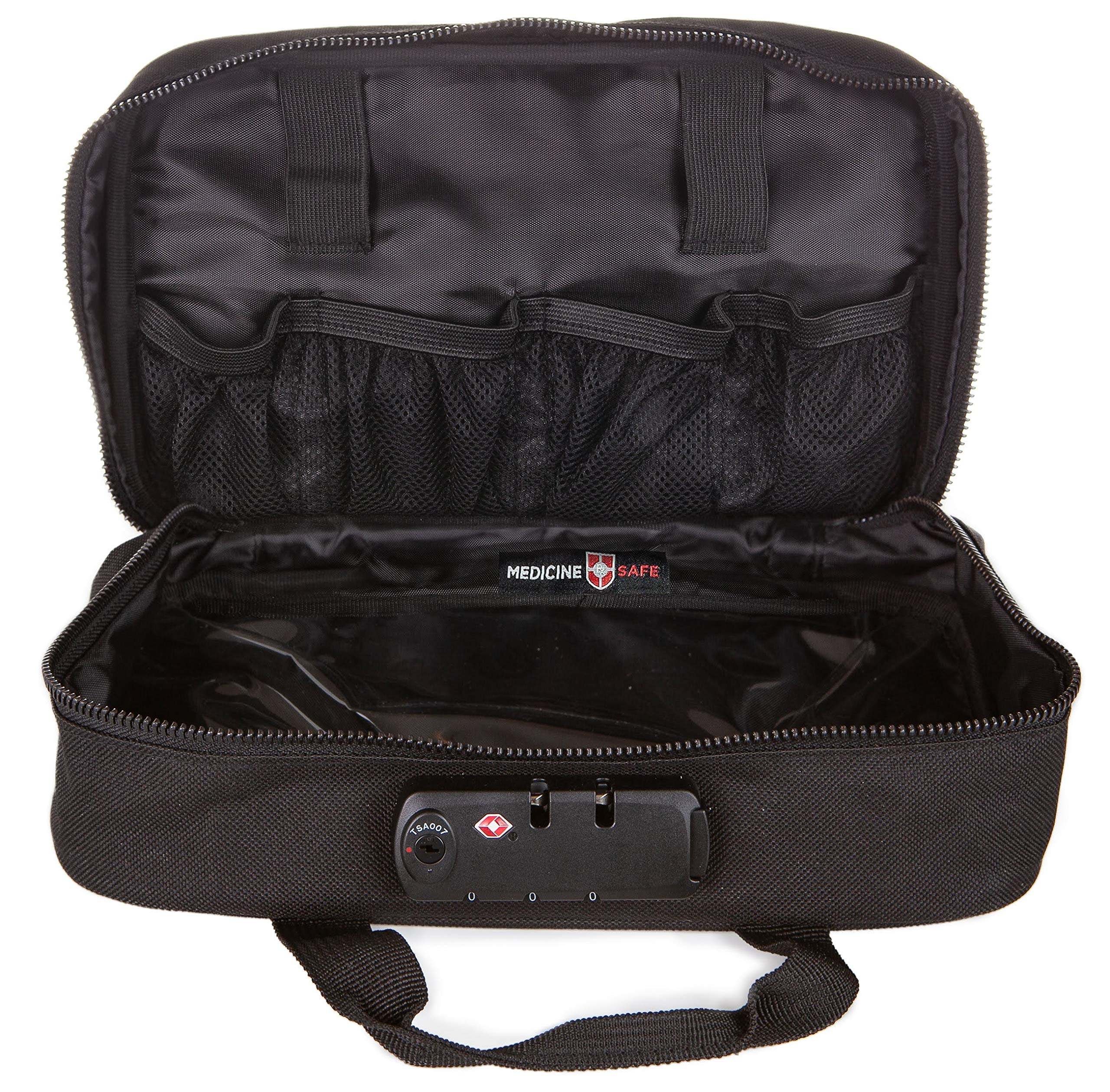 Waterproof Medication Travel Bag - Portable Pill Organizer for Daily Use, Vacations & Emergency Kits | Compact & Durable Medical Pouch for Pills, Vitamins & First Aid Supplies