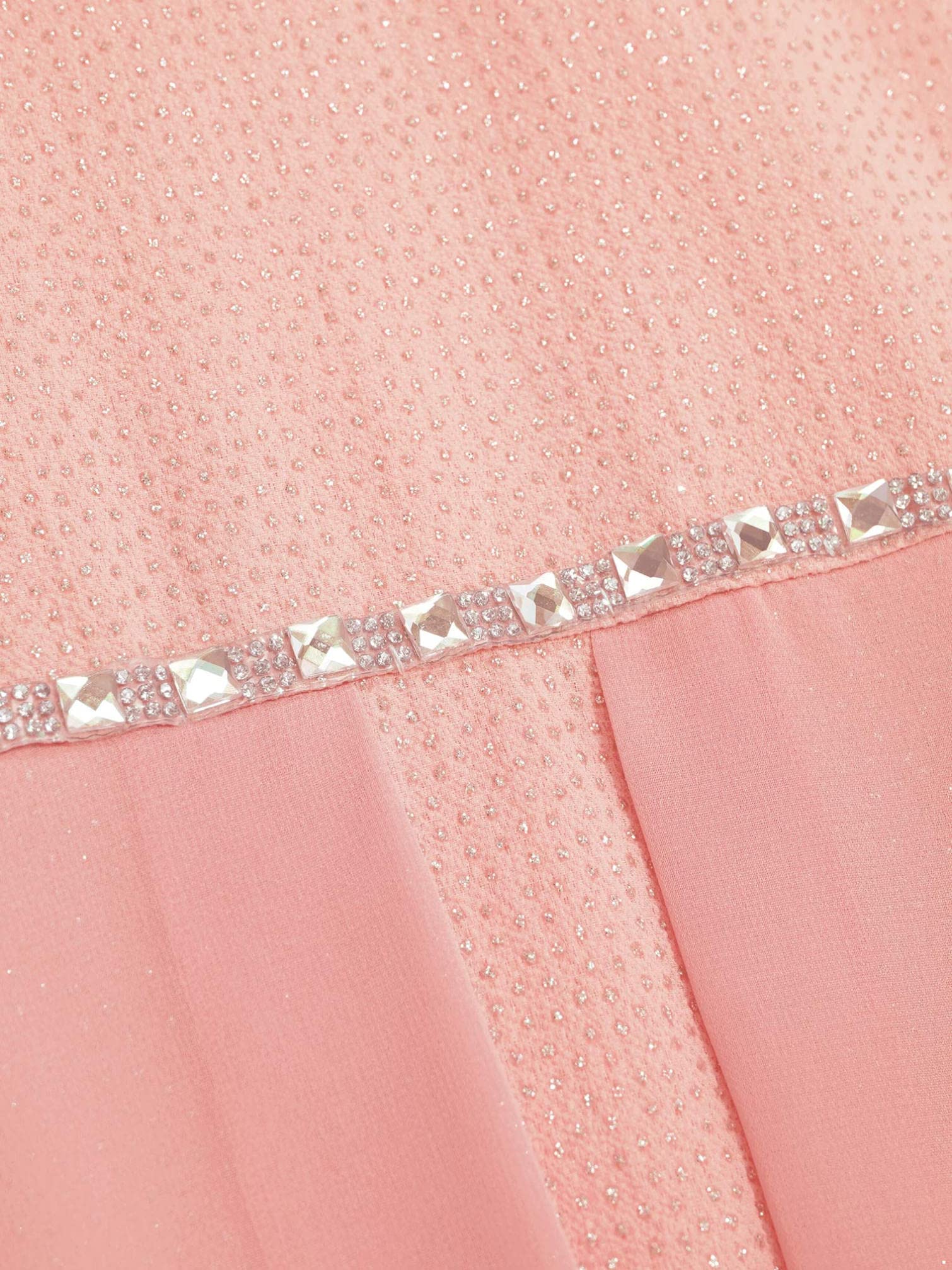 Sparkly Chiffon Dance Dress for Girls - Elegant Princess Prom Gown for Weddings, Formal Parties & Ballet Performances | Perfect for Recitals, Pageants & Special Occasions
