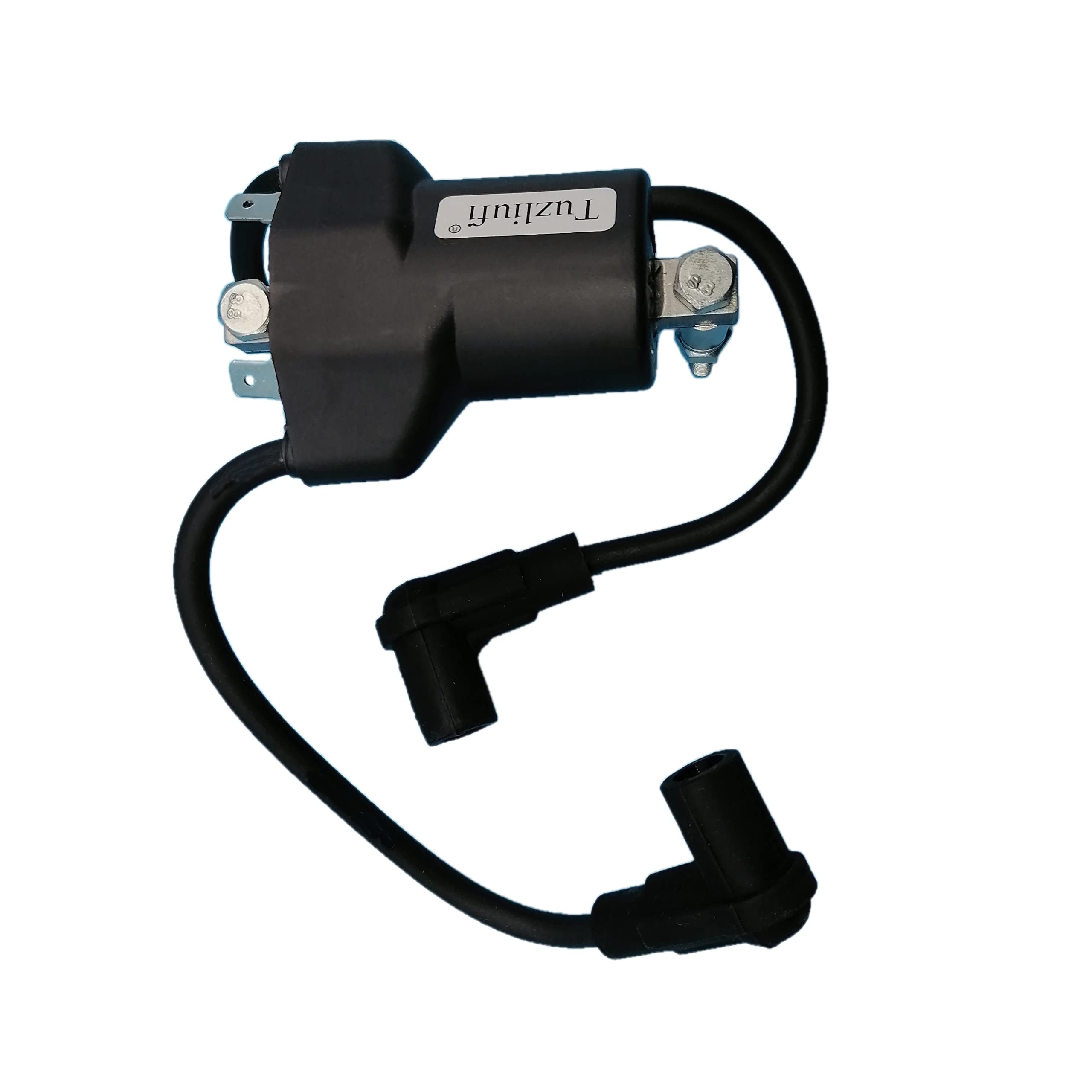 High Performance Ignition Coil for EZ GO E-Z-Go Golf Cart (Compatible with Models 26652-G01, 26652G01) - Fits 4-Cycle 295cc & 350cc Twin 2 Cylinder Engines - Perfect for Golf Course Maintenance, Utility Vehicles & Off-Road Use