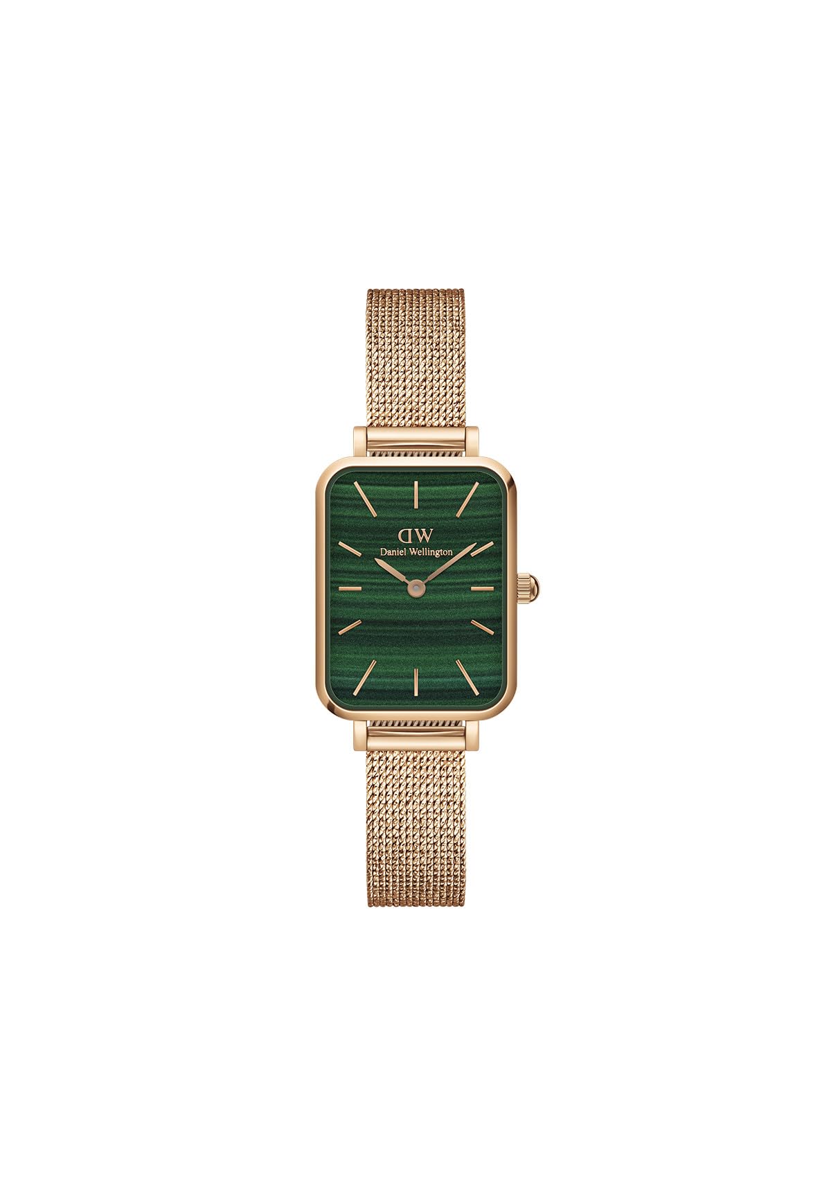 Daniel Wellington Quadro Rose Gold Stainless Steel Watch (316L) - Elegant Dress Watch for Women & Men | Perfect for Business, Formal Events & Everyday Wear