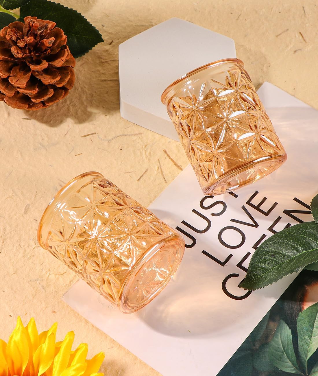 12-Pack Gold Votive Candle Holders - Elegant Tea Light Holders for Wedding Centerpieces, Bridal Showers & Home Decor | Perfect for Birthday Parties, Holiday Celebrations & Romantic Dinner Table Settings