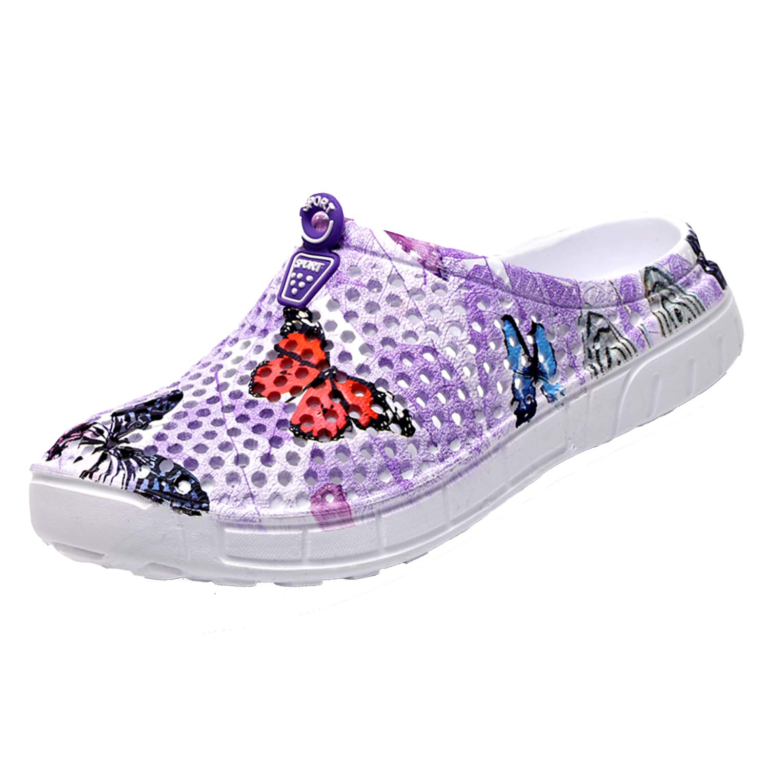 YUKTOPA Women's & Unisex Garden Clogs - Non-Slip Quick-Drying Summer Sandals & Casual Slippers for Beach, Pool, Yard Work & Outdoor Activities