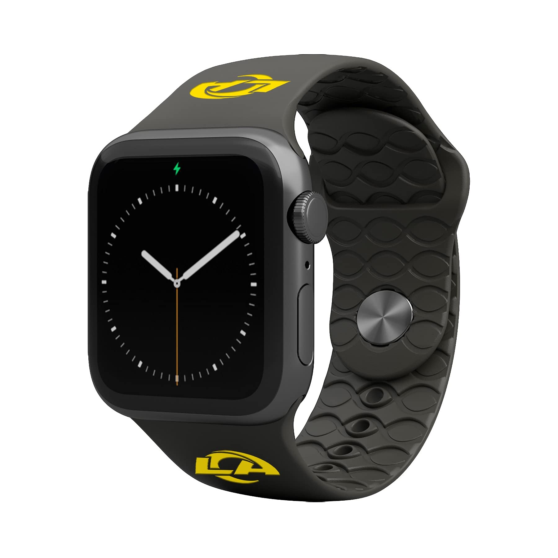 Groove Life NFL 38-40mm Apple Watch Band - Durable Silicone Sports Strap for Men & Women - Compatible with Apple Watch Series 1-9 - Perfect for Workouts, Sports & Everyday Use
