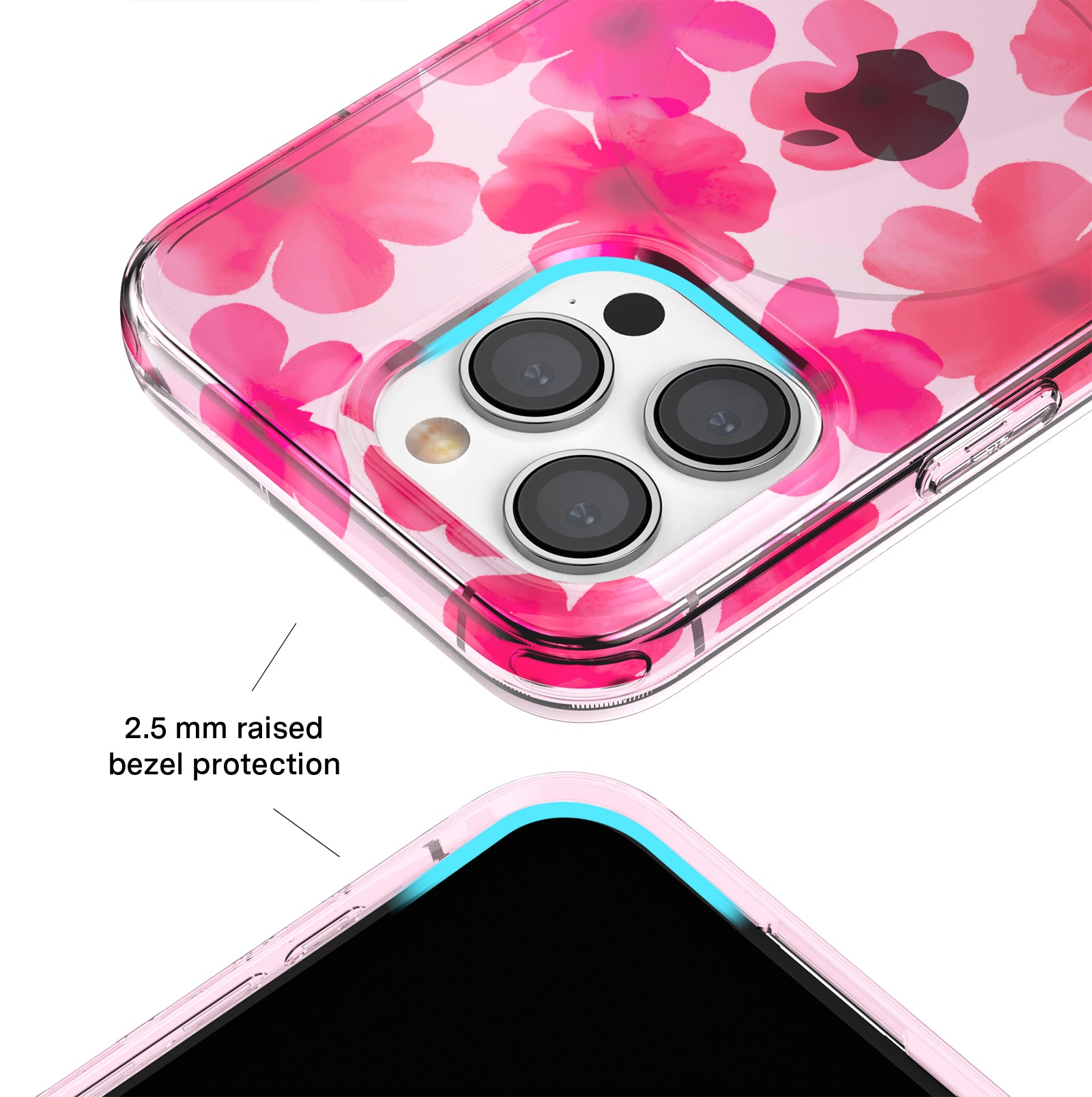Cherry Blossom iPhone Case - Floral Design Protective Phone Cover for iPhone 13/14/15 Series - Perfect for Spring Fashion, Travel & Everyday Use