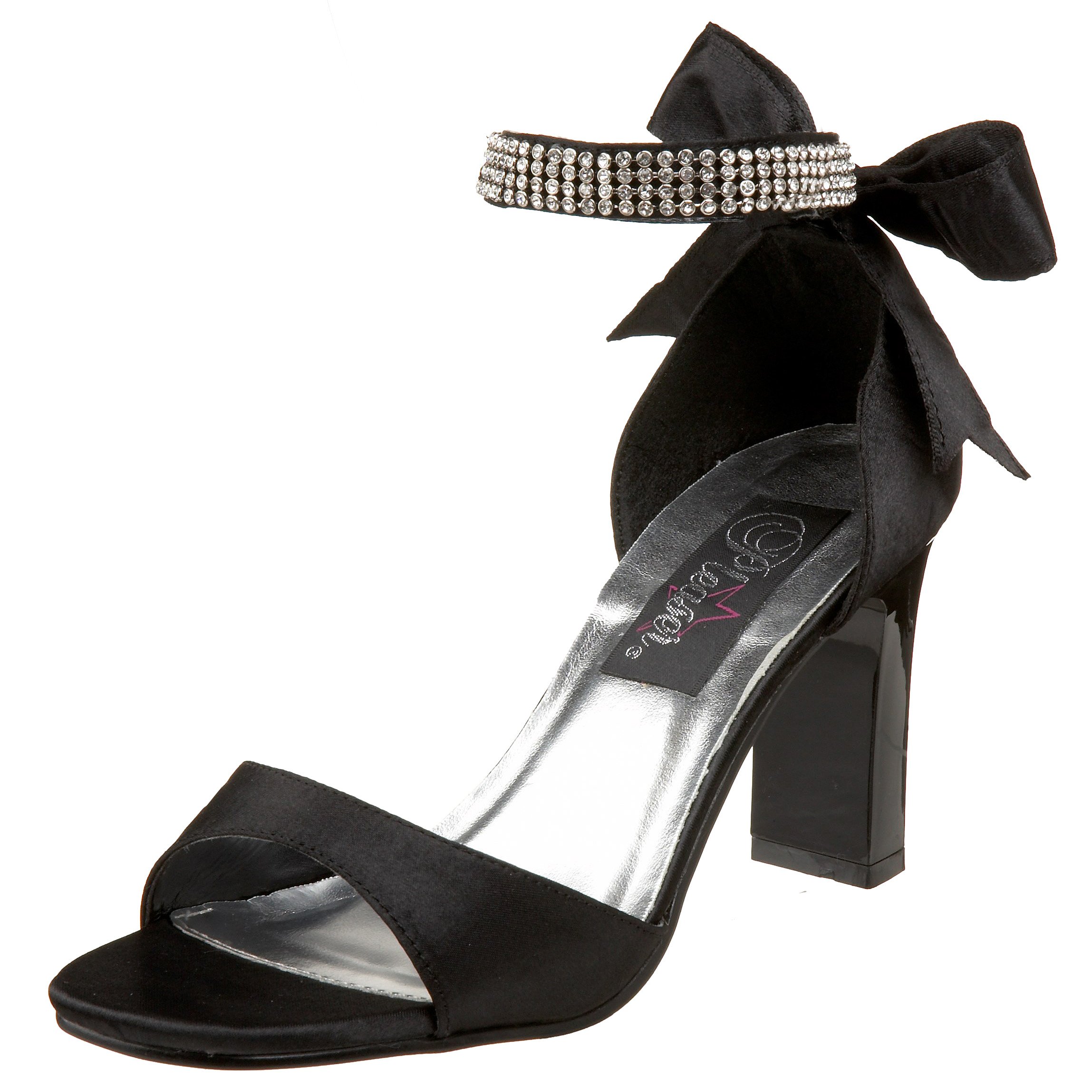 Pleaser Women's Romance-372 High Heel Sandals | Sexy Open-Toe Platform Pumps for Women | Perfect for Nightclubs, Parties & Special Occasions