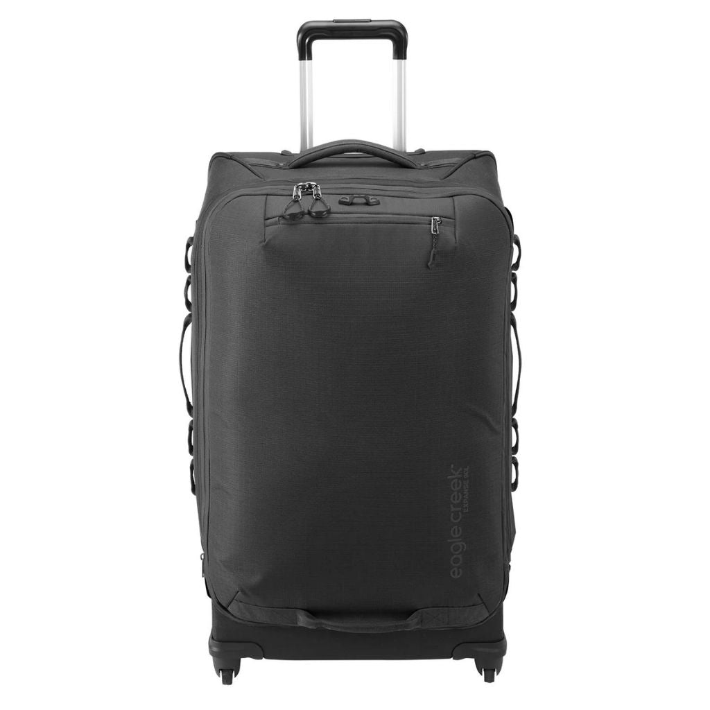 Eagle Creek Expanse 4 Wheel 75cm Large Spinner Luggage Black - Durable Expandable Suitcase for International Travel & Business Trips