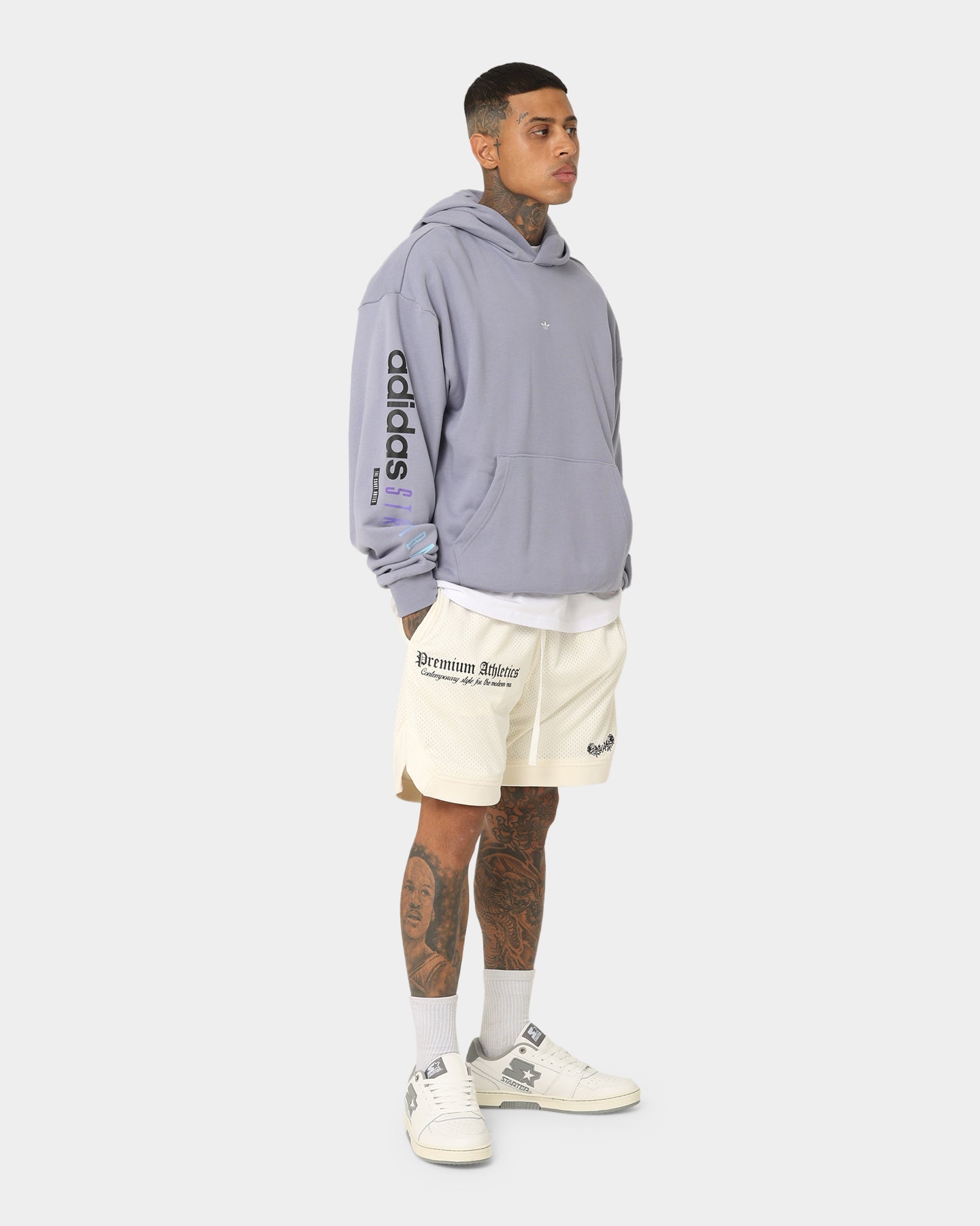 Adidas Streetball Hoodie for Men - Silvio Retro Basketball Sweatshirt | Comfortable & Stylish for Casual Wear, Street Fashion & Gym