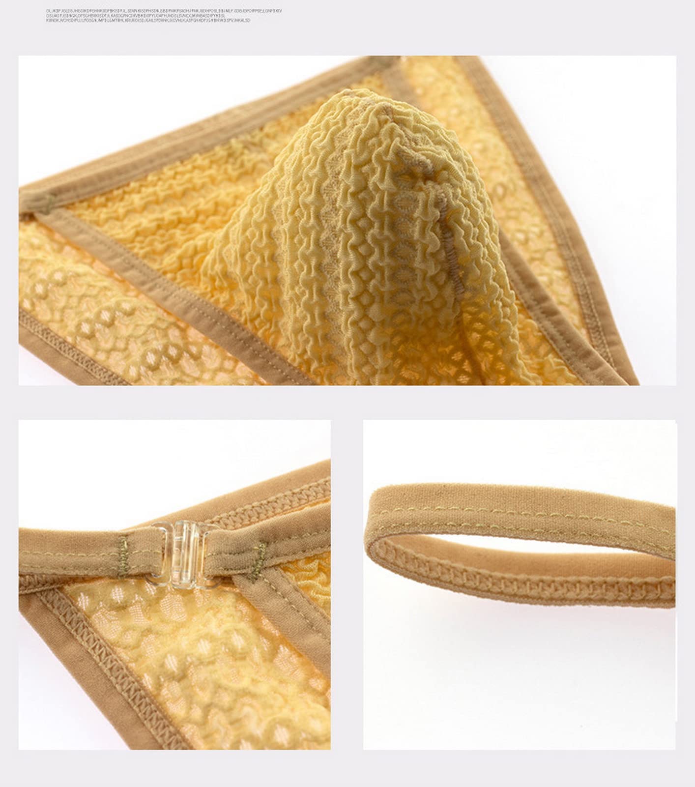 Men's Thongs Mesh G-String Briefs - Breathable Sexy Bikini Underwear for Comfort & Style | Perfect for Beach, Gym & Intimate Moments