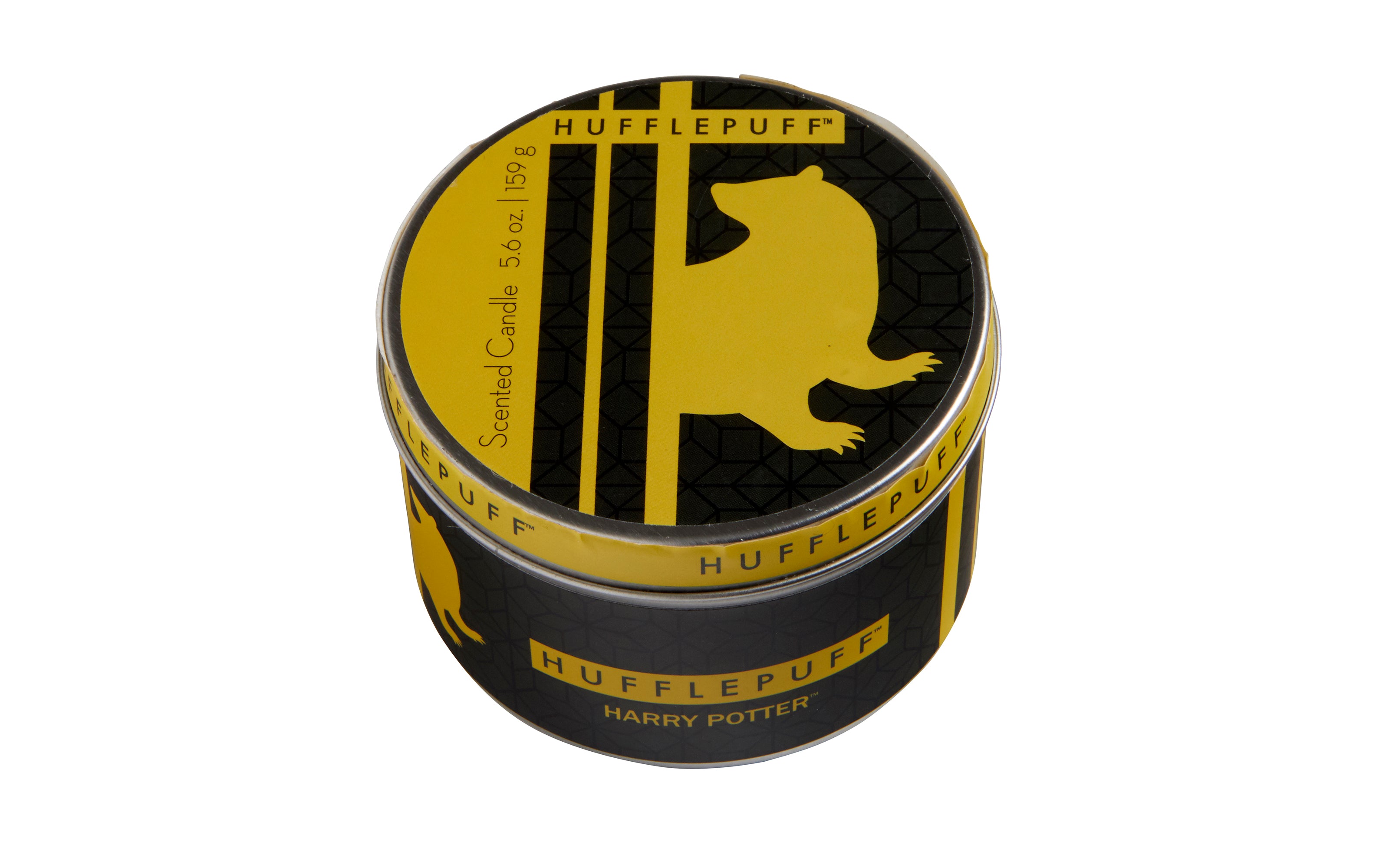 Harry Potter Hufflepuff Scented Candle - 5.6 Oz Honey & Amber Scented Soy Wax Candle for Home Decor, Gifts, and Relaxation - Perfect for Harry Potter Fans, Dorm Rooms, and Cozy Evenings