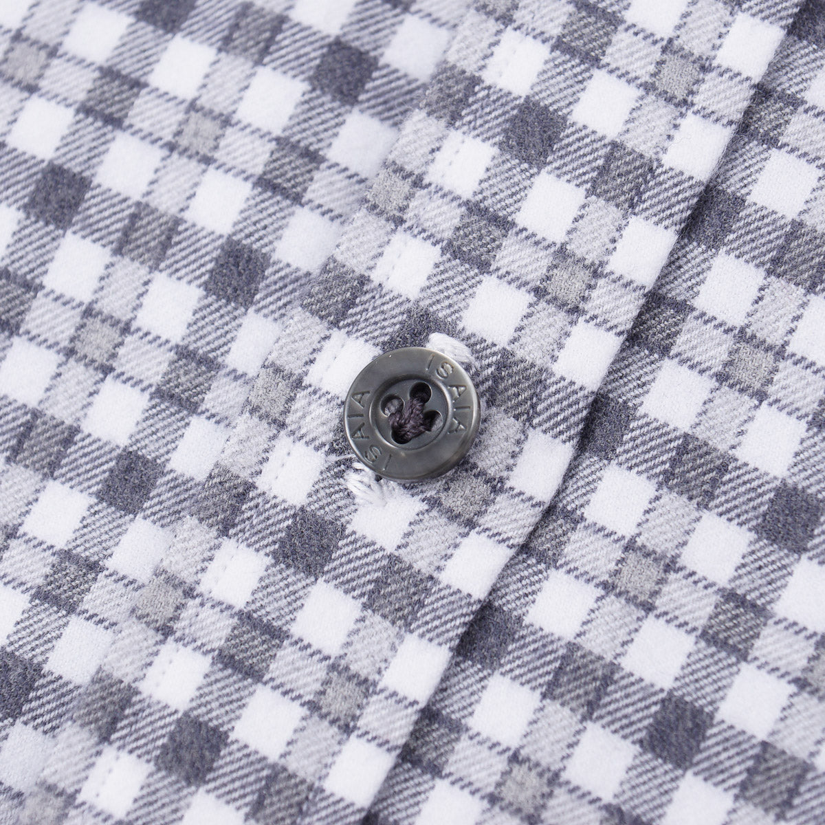 Isaia Slim Fit Flannel Cotton Shirt for Men - Soft & Comfortable Plaid Button Down Shirt - Perfect for Casual Wear, Office & Outdoor Activities