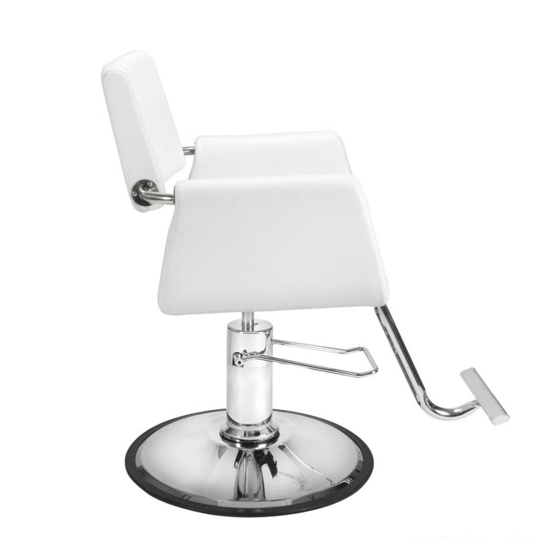 Modern Salon Styling Chair - Adjustable Hydraulic Hairdressing Chair with Swivel Base for Barber & Beauty Salon - Perfect for Hair Cutting, Coloring & Styling Services