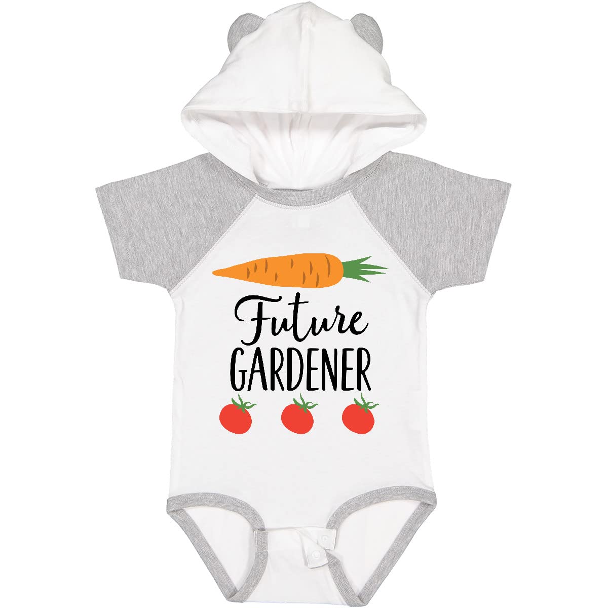 Inktastic Gardening Future Gardener Baby Bodysuit - Cute Organic Cotton Onesie for Infants & Toddlers - Perfect Gift for Plant Lovers & Gardening Enthusiasts - Ideal for Outdoor Activities, Family Photos & Special Occasions