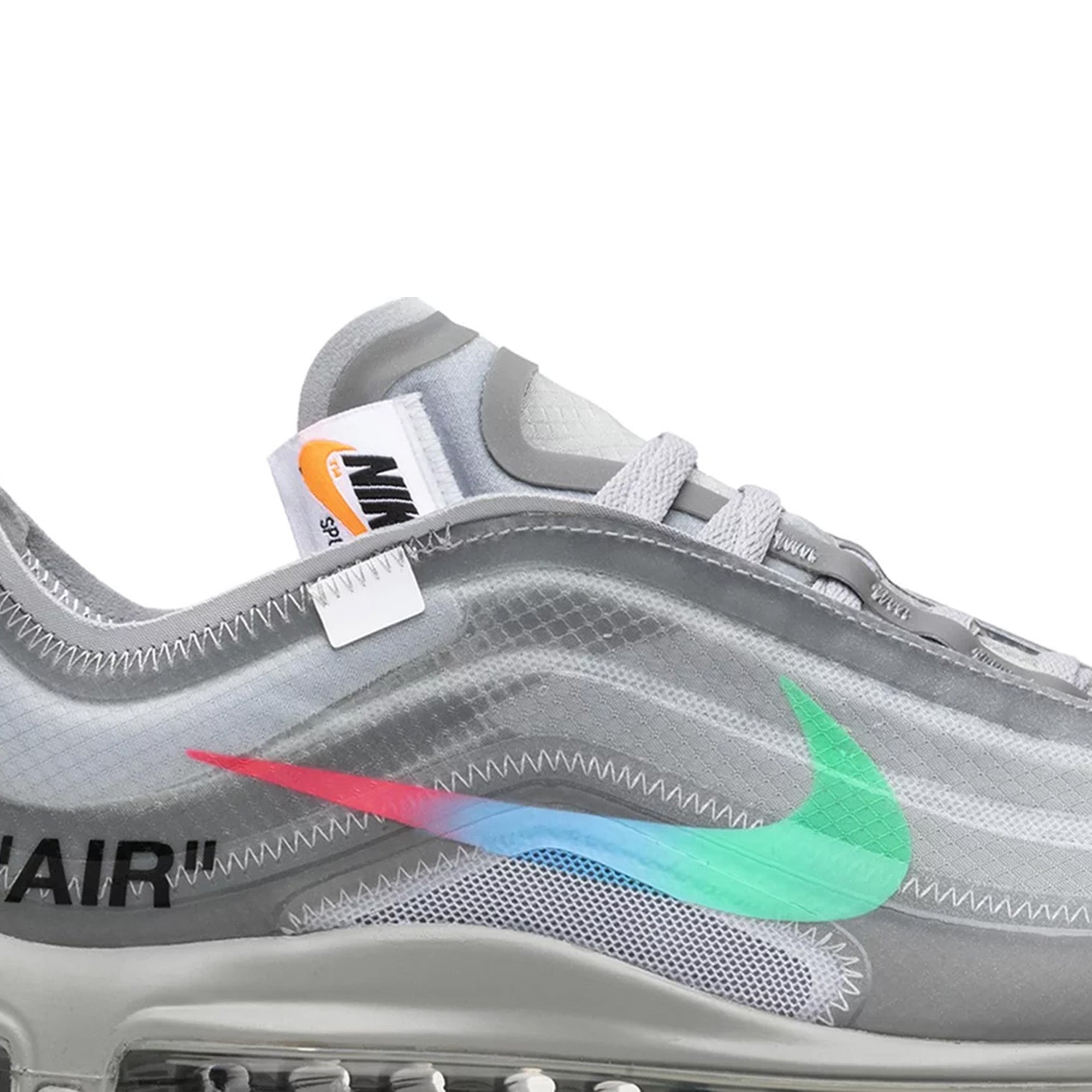 Nike Air Max 97 x Off-White 'Menta' Sneakers - New Authentic Men's/Women's Running Shoes for Jogging & Streetwear Fashion