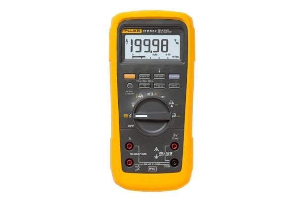 Fluke 87V MAX True RMS Digital Multimeter - Professional Electrical Tester for HVAC, Automotive & Industrial Use