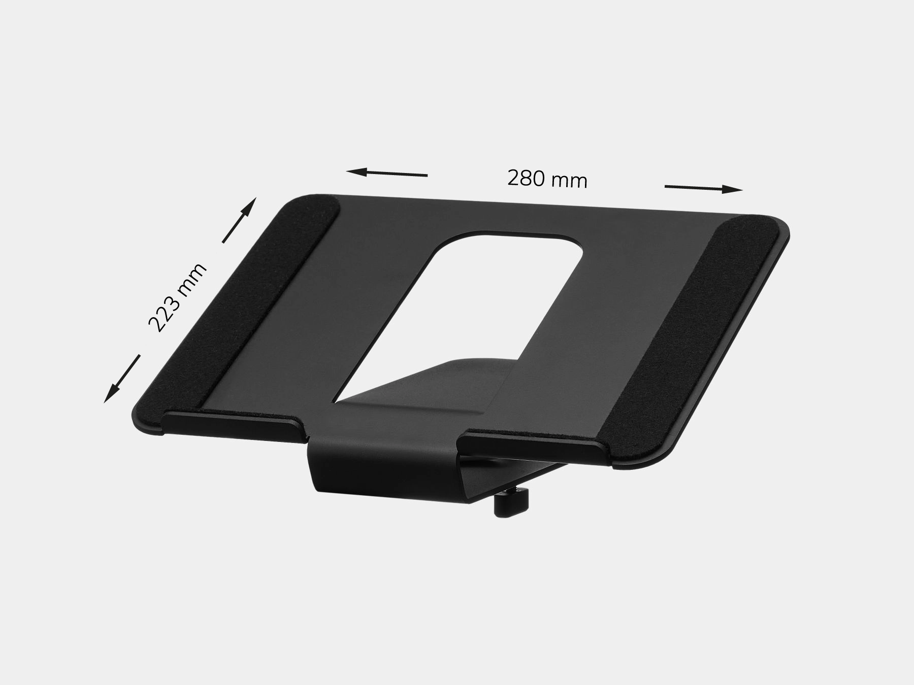 Adjustable Laptop Stand for Desk - Ergonomic Computer Riser with Ventilation - Perfect for Home Office, Gaming & Workstation Setup