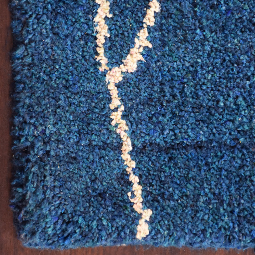 Handmade Infinity Hand Knotted Rug - Premium Quality Wool Area Rug for Living Room, Bedroom & Dining Room - Boho Chic Home Decor for Cozy & Stylish Spaces