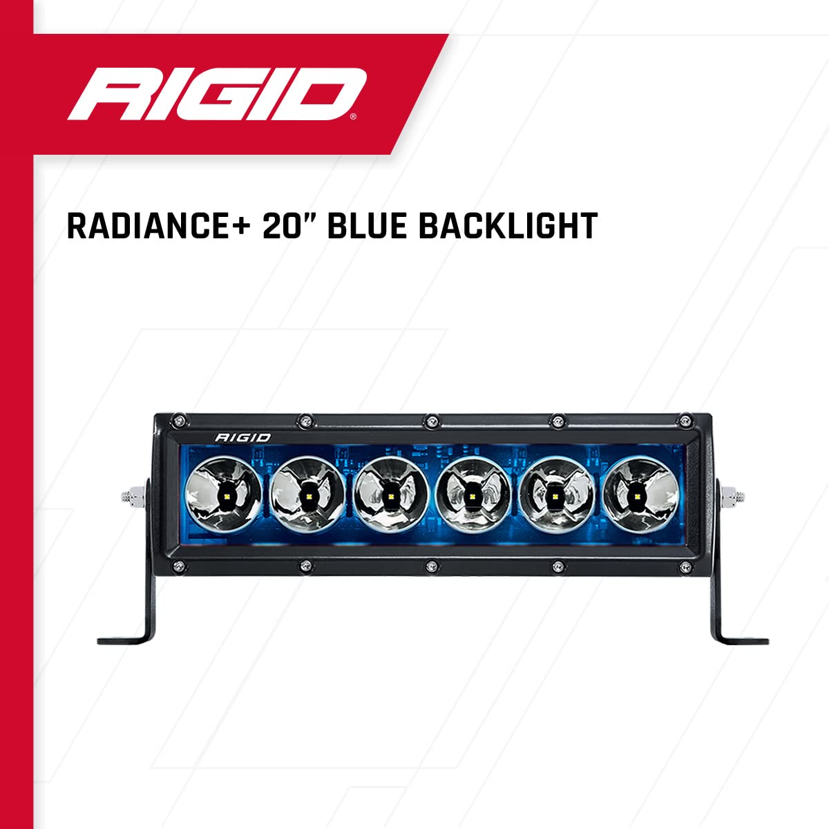 Radiance Plus 20-inch LED Monitor with Blue Backlighting - Perfect for Gaming, Office Work & Home Entertainment