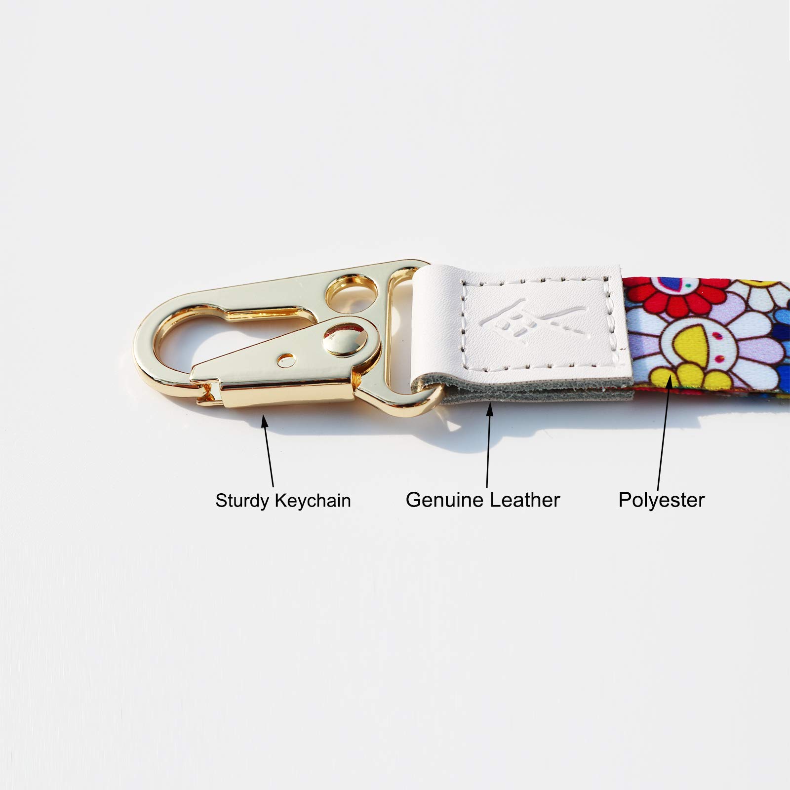 Cool Lanyards for Keys, Wallets & ID Badges - Neck Strap Key Holder for Work & Events