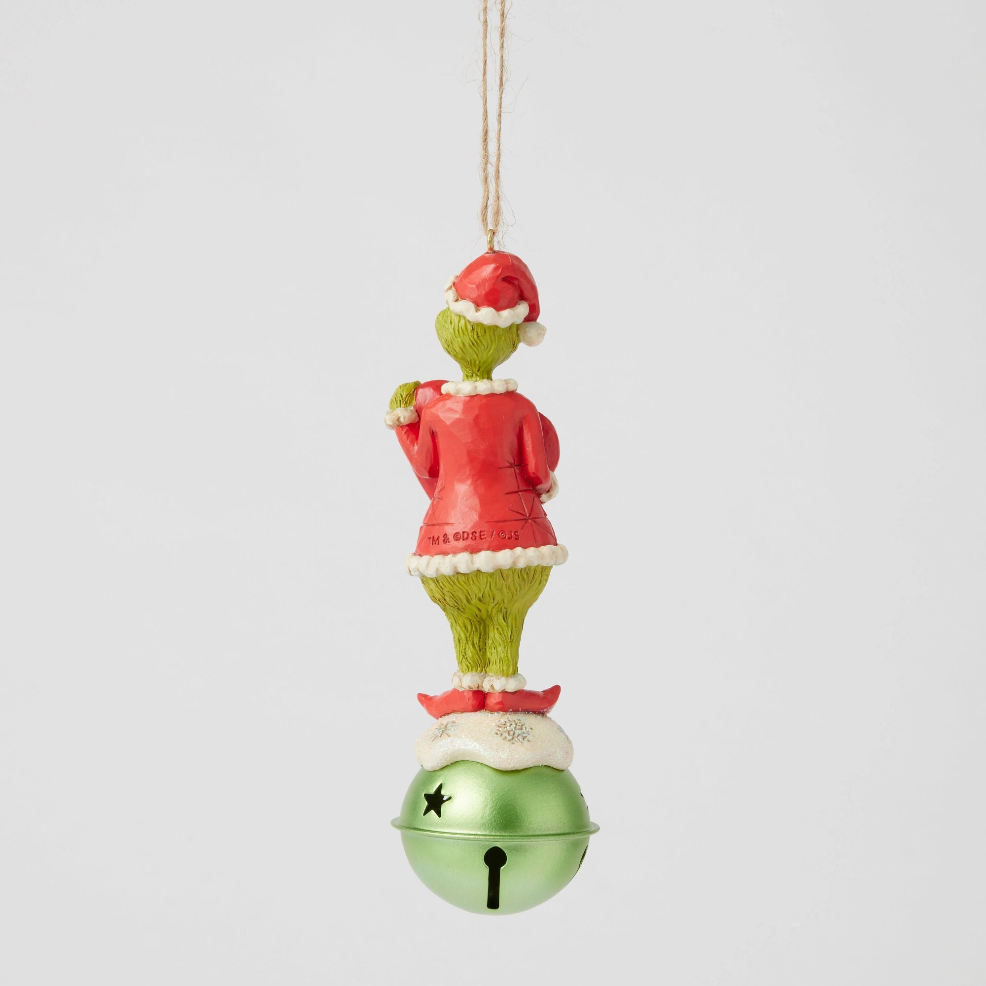 2025 Grinch on Bell Christmas Ornament - Perfect for Holiday Tree Decorations & Festive Home Decor