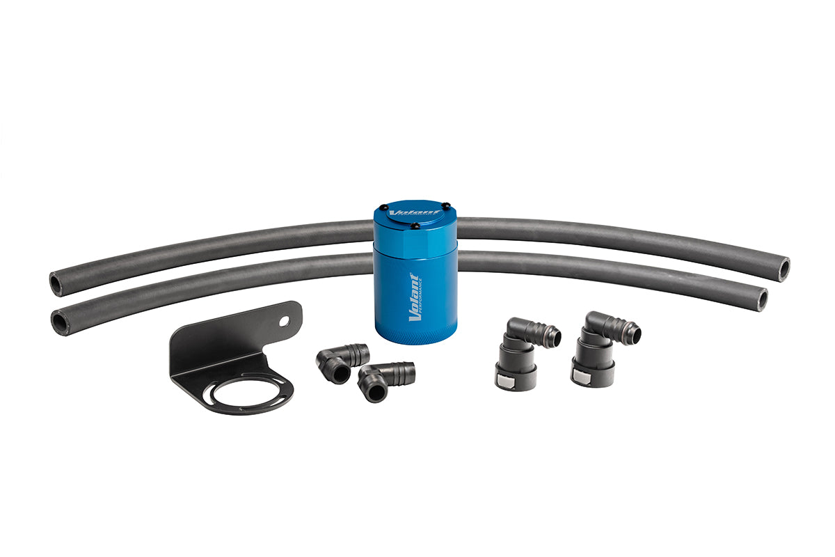 High Performance Aluminum Oil Catch Can with Bracket (VC0010) - Compatible with 2011-2025 Ford F-150 & Tremor 3.5L Turbo Engines - Reduces Blow-by & Protects Engine - Ideal for Off-Roading & Performance Tuning