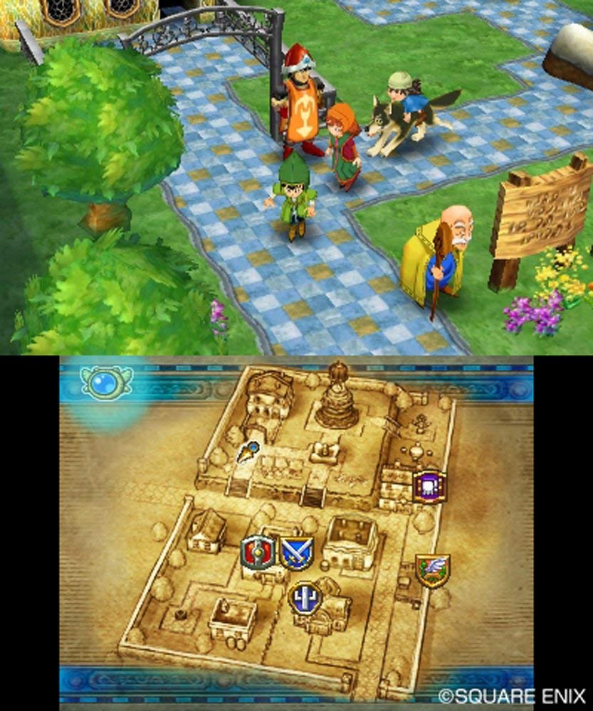 Dragon Quest VII: Fragments of the Forgotten Past - Nintendo 3DS Game (Renewed/Refurbished) | Classic JRPG Adventure for 3DS Gamers | Perfect for Travel & Retro Gaming