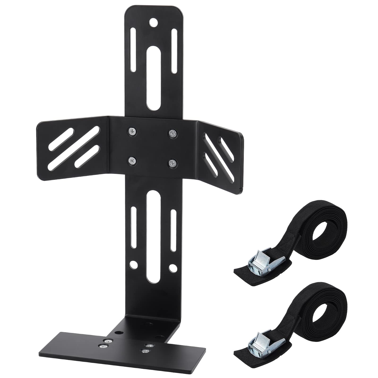5 Gallon Water Cooler Mount Rack - Heavy Duty Bucket Holder for RV, Truck, UTV, Mower & Landscape Trailers - Perfect for Outdoor Adventures, Camping & Work Sites