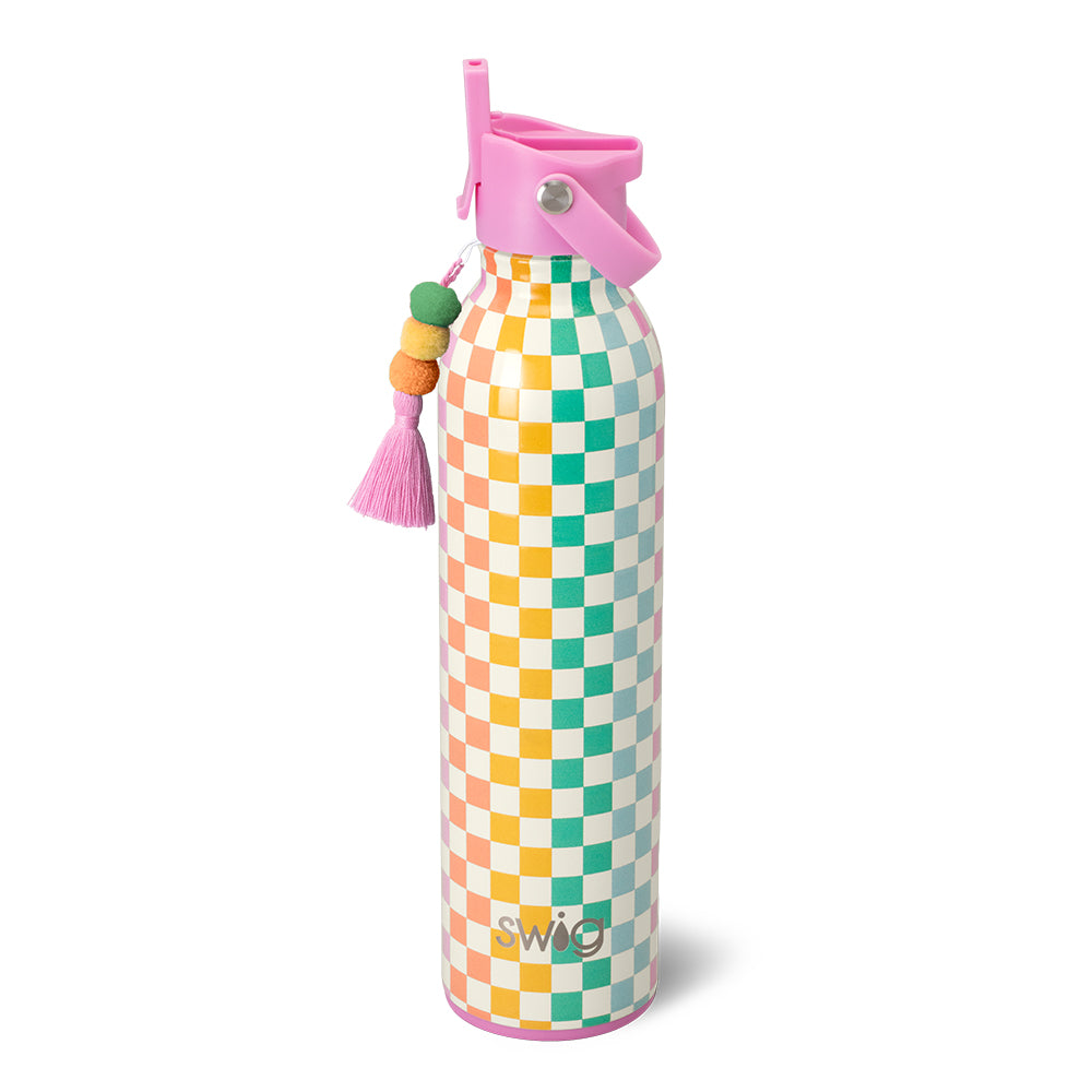 Check Mate Flip + Sip 26oz Leak-Proof Water Bottle - Insulated Stainless Steel Tumbler for Hot & Cold Drinks - Perfect for Gym, Hiking, Office & Travel