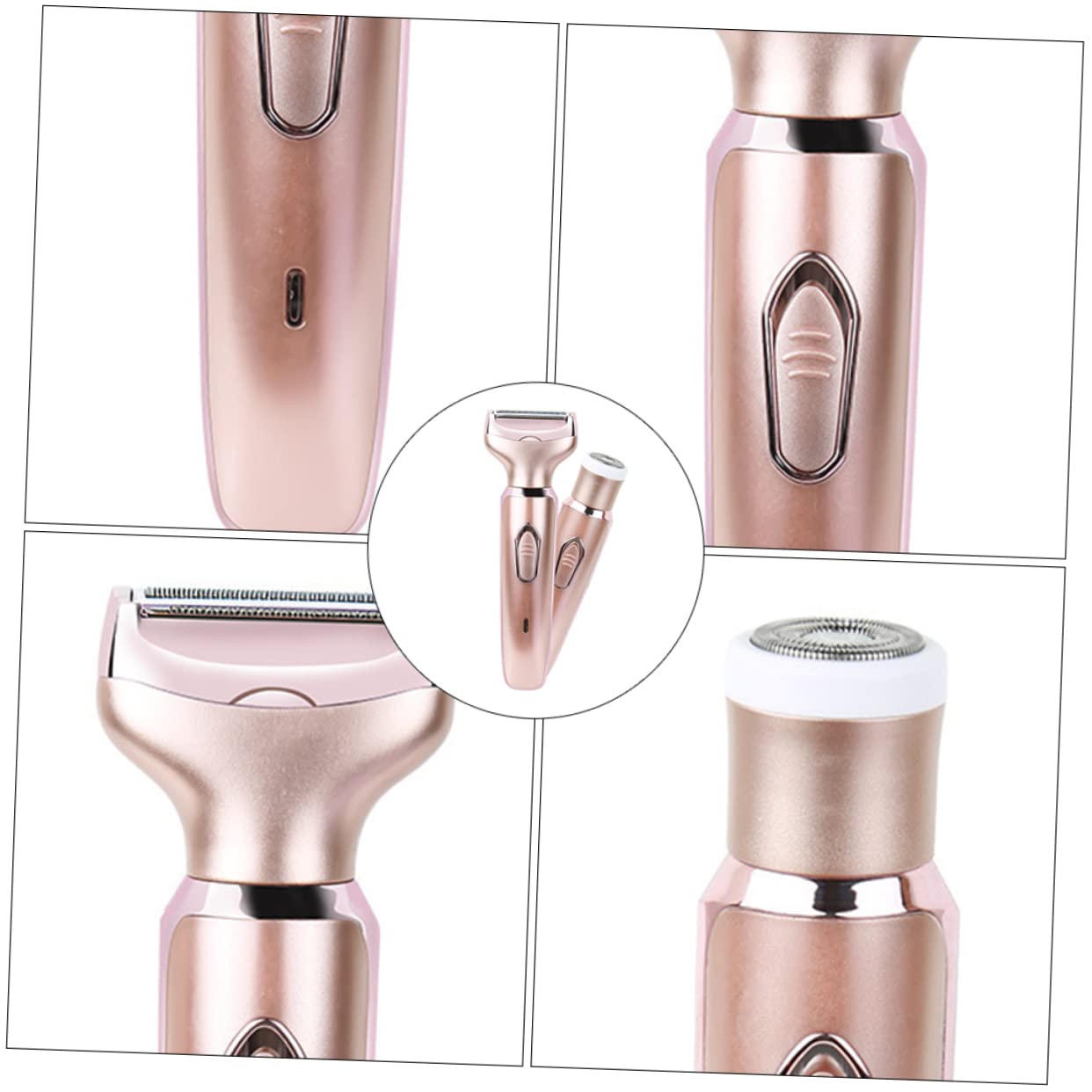Painless Hair Trimmer for Women - Armpit & Body Hair Removal at Home