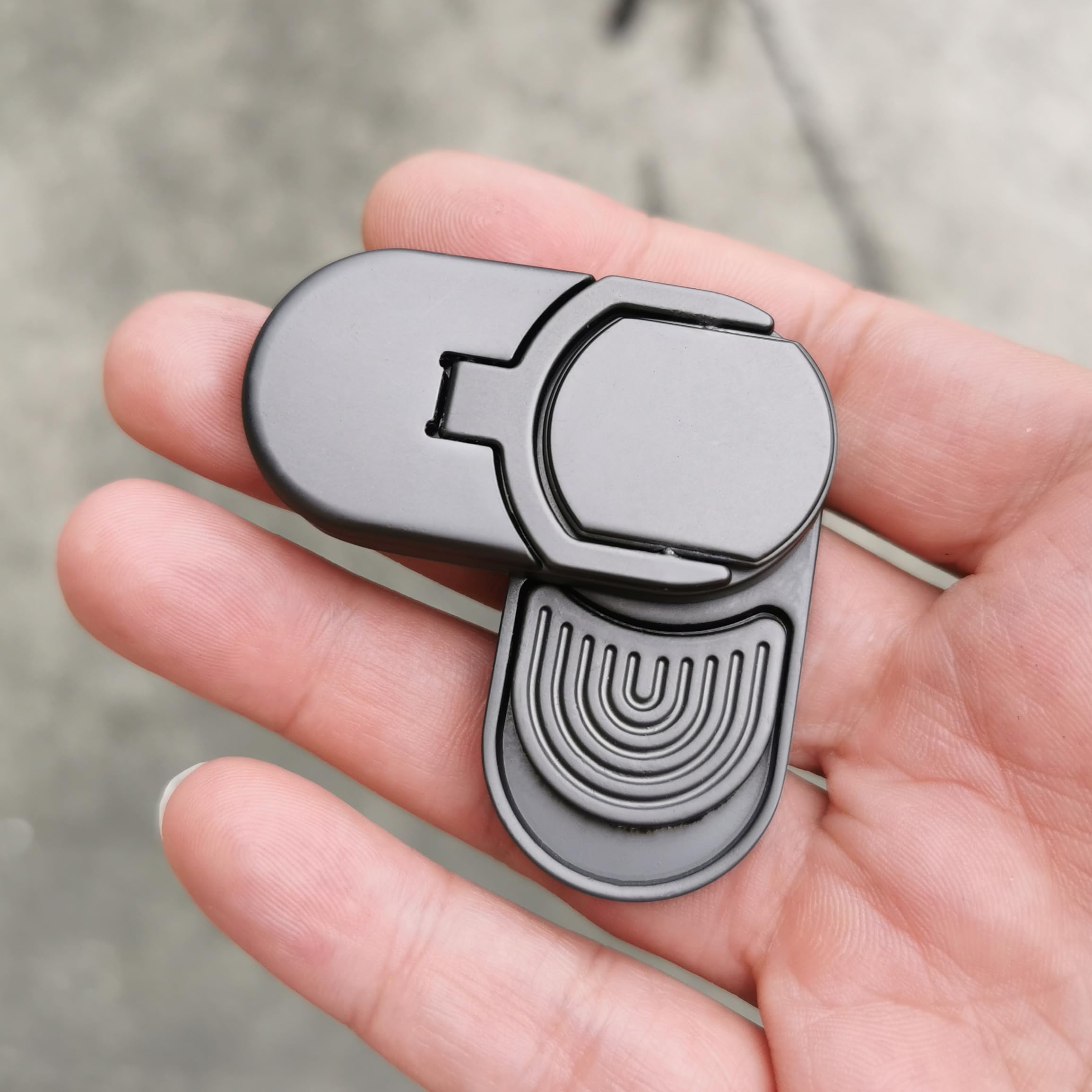 Magnetic Metal EDC Fidget Sliders - Stress Relief Toys for Adults & Kids, Finger Push Spin Coins with Haptic Feedback - Perfect for Office, Anxiety Relief, ADHD Focus & Travel Accessories