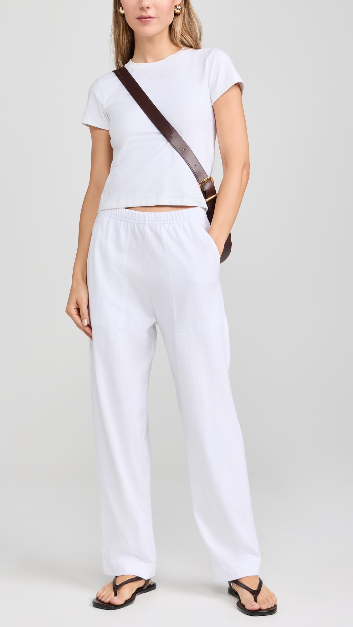 Leset Women's Margo Tapered Pocket Pants - High Waist Slim Fit Work Pants for Office & Business Casual | Comfortable Stretch Fabric for Professional Women