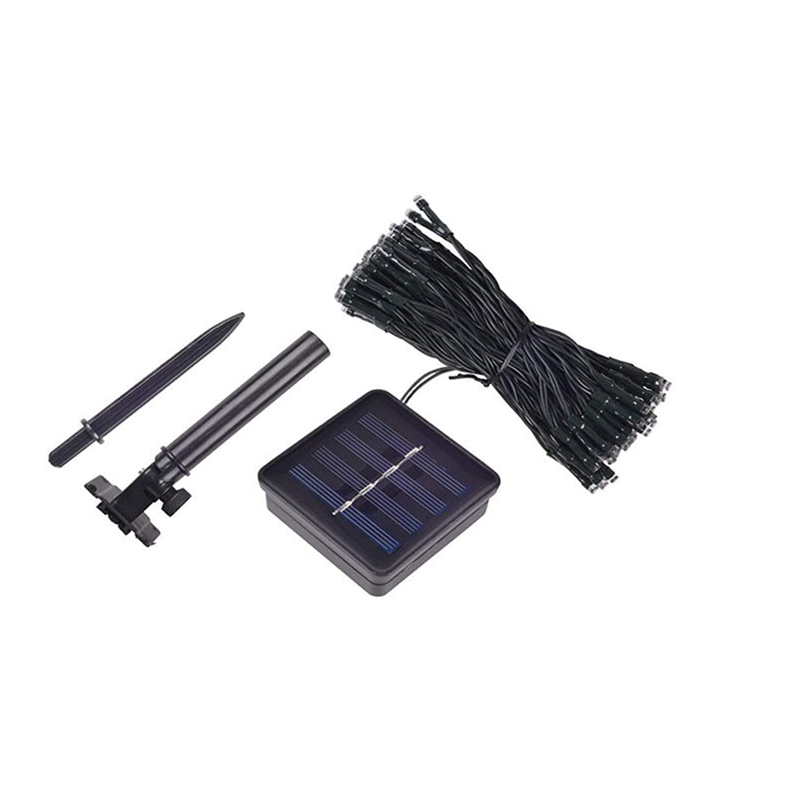 Boddenly 50 LED Solar String Lights - 7 Meters Waterproof Fairy Lights for Bedroom, Garden, Porch, Backyard, Indoor & Outdoor Decor - Perfect for Parties, Weddings, Festivals & Romantic Ambiance (Black)