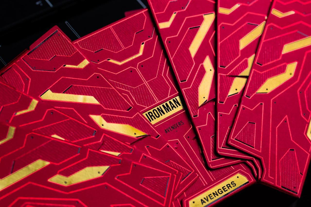 Iron Man Mark 85 Collectible Playing Cards - Marvel Avengers Superhero Deck for Poker, Magic Tricks & Game Nights - Perfect Gift for Fans & Collectors
