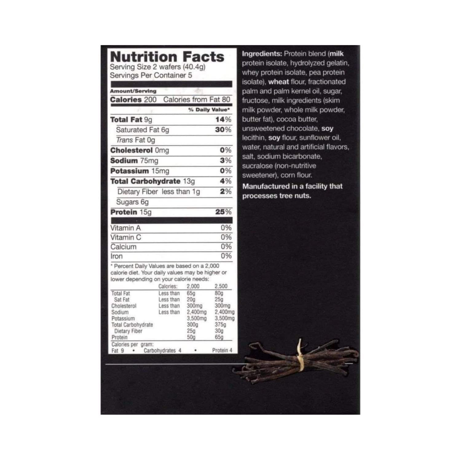 PROTIFIT High Protein Vanilla Wafer Bar - 3 Pack with 15g Protein | Low Calorie, Low Carb, Low Fat Snack | Trans Fat & Cholesterol Free | Ideal Protein Compatible | Perfect for Post-Workout, Weight Loss & Healthy On-The-Go Snacking