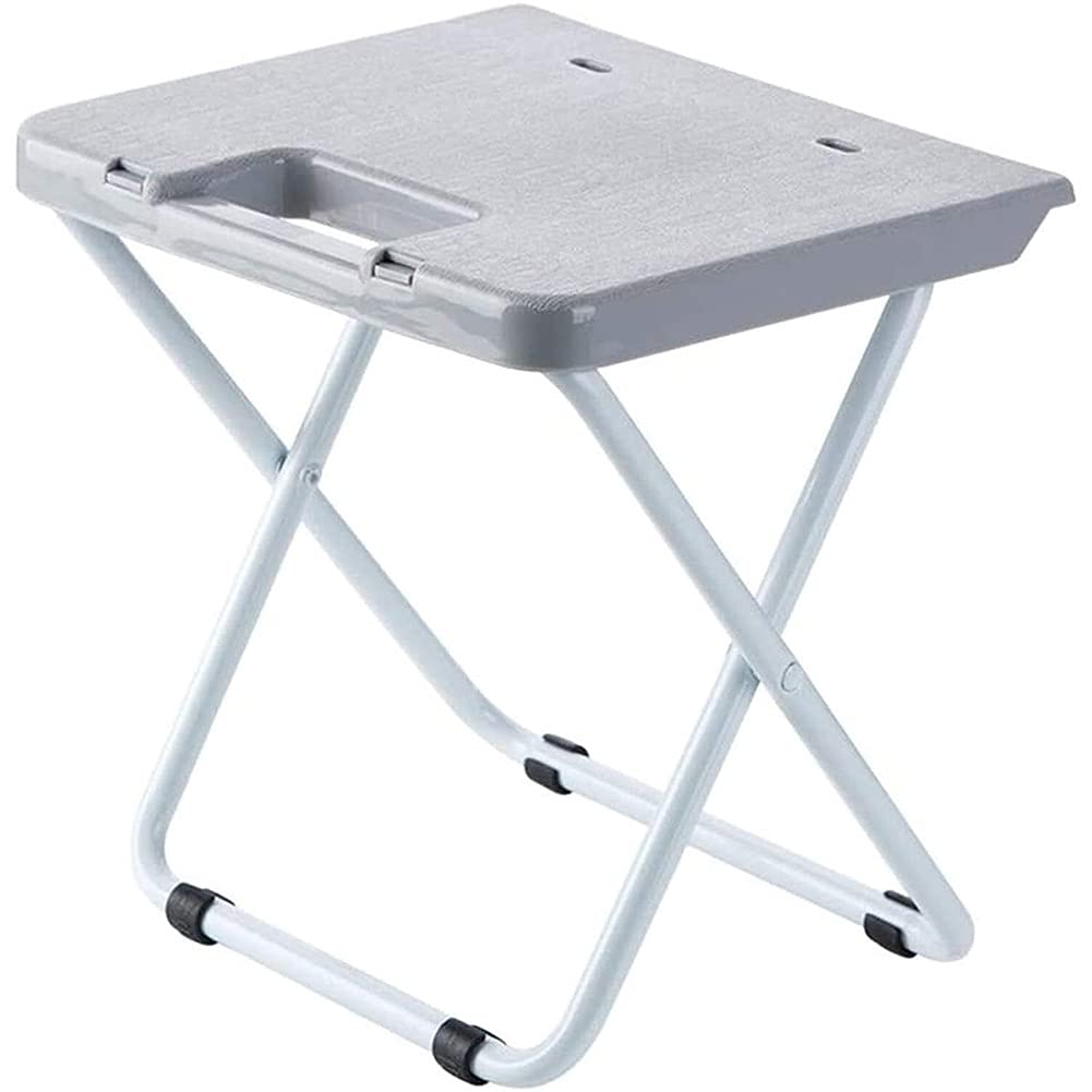 Foldable Portable Shower Chair - Lightweight Mobility Shower Stool for Elderly & Handicapped - Non-Slip Bathroom Bench Seat for Home, Travel, Outdoor & Kitchen Use - Ideal for Seniors, Disabled & Post-Surgery Recovery