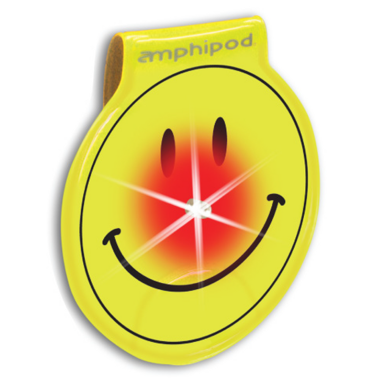 Amphipod Vizlet LED Wearable Reflectors - 2.5 Inch High Visibility Safety Lights for Running, Cycling & Night Activities - Reflective Gear for Joggers, Bikers & Outdoor Enthusiasts