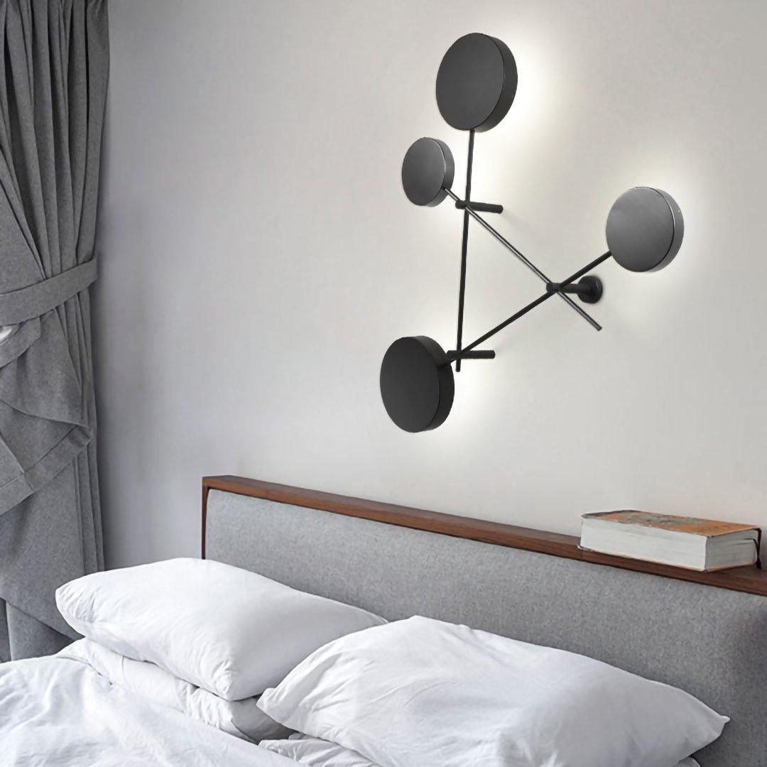 Lride Modern Wall Lamp - Sleek LED Sconce Light Fixture for Bedroom, Living Room & Hallway - Energy Efficient Indoor Lighting Solution for Home Decor