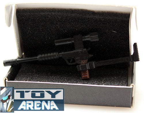 Dr. Wu DW P38B Black Sagittarius Megatron Gun Walther P38 Weapon Accessory - Perfect for Cosplay, Collectors & Airsoft Enthusiasts