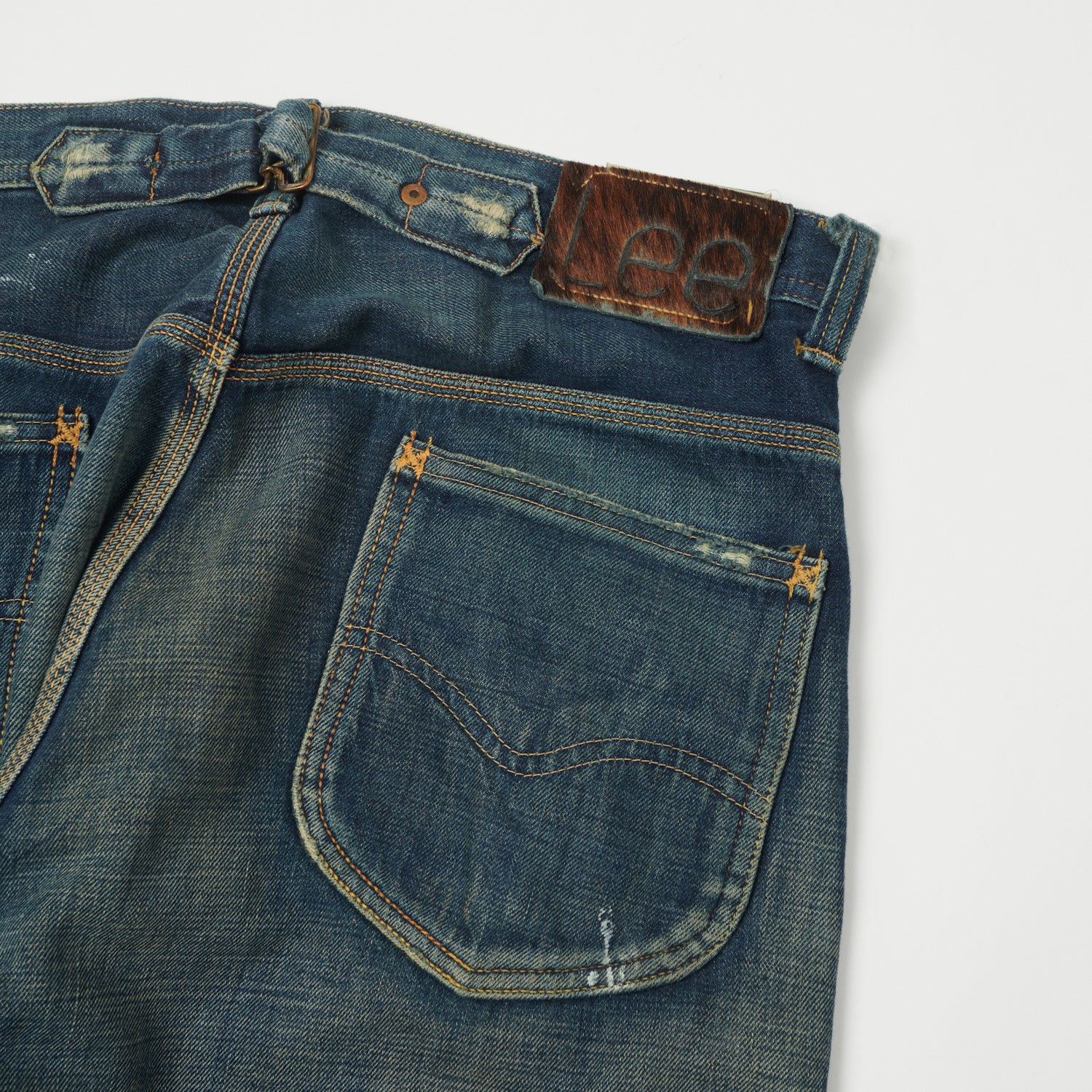 Lee Archives 1936 'Real Vintage Cowboy' 101B Wide Straight Jeans - Heavy Wash Denim Pants for Men | Western Style, Casual Wear & Everyday Outfits