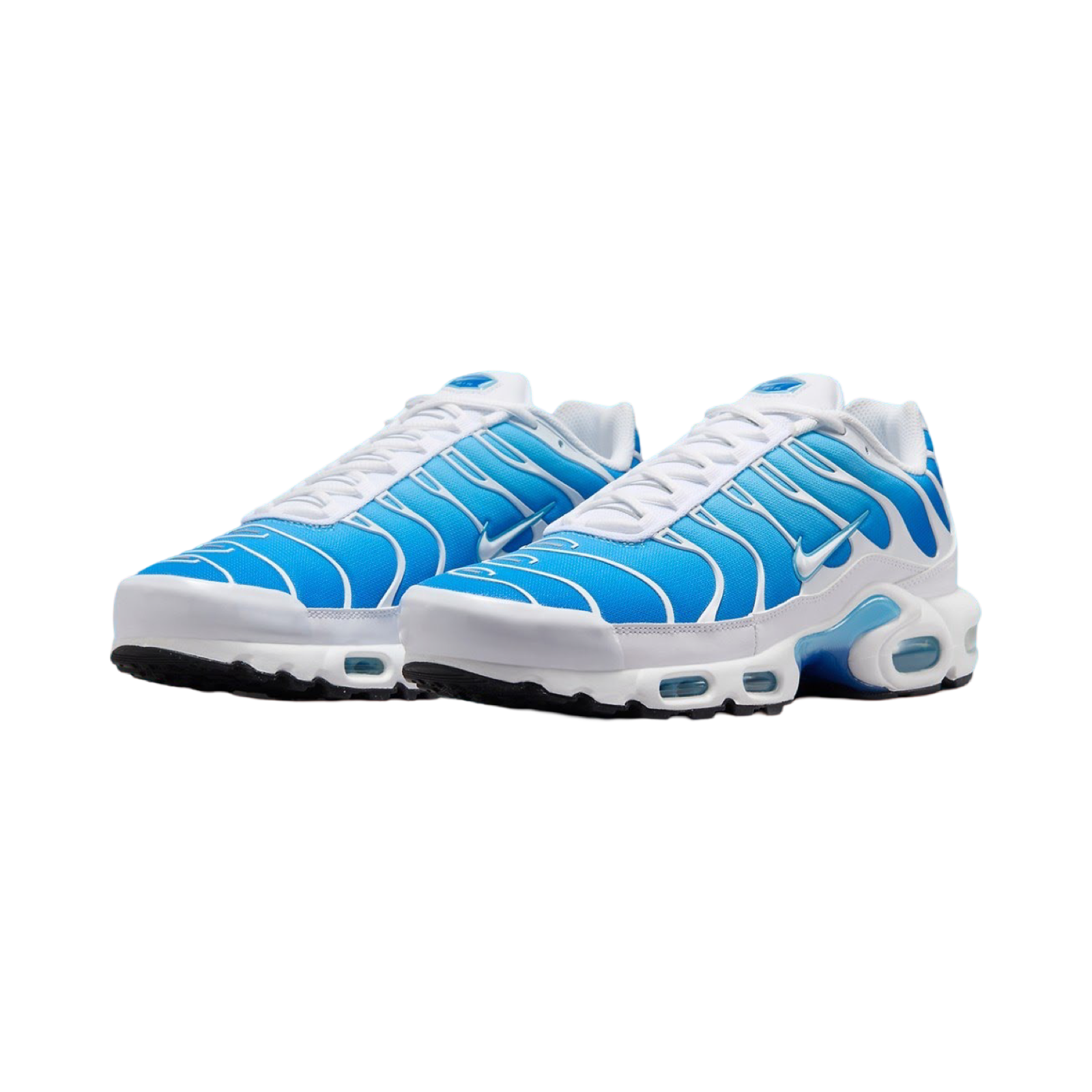 Nike Air Max Plus Men's Running Shoes - Battle Blue/Blue Gaze/Black | Comfortable Cushioned Sneakers for Jogging, Gym & Casual Wear