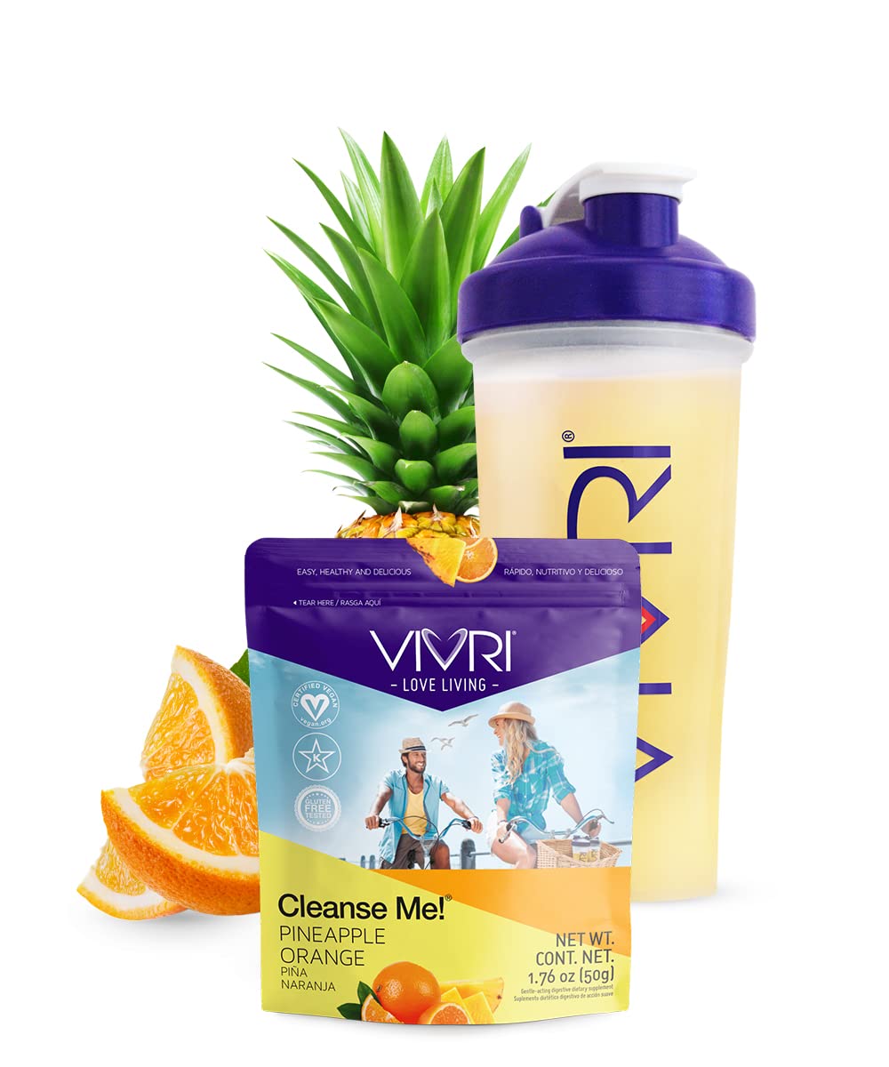VIVRI 10-Day ENS Challenge Shake - Cookies & Cream, Orange Mango & Pineapple Orange Flavors | Meal Replacement Protein Powder | Detox & Energy Drink Mix for Weight Loss & Fitness | Perfect for Post-Workout Recovery & Busy Lifestyle