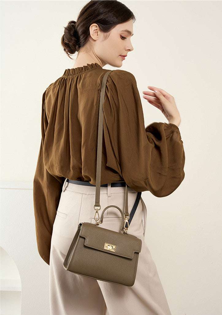 Stylish and Versatile Square Handbag for Women - Perfect for Work, Travel, and Everyday Use